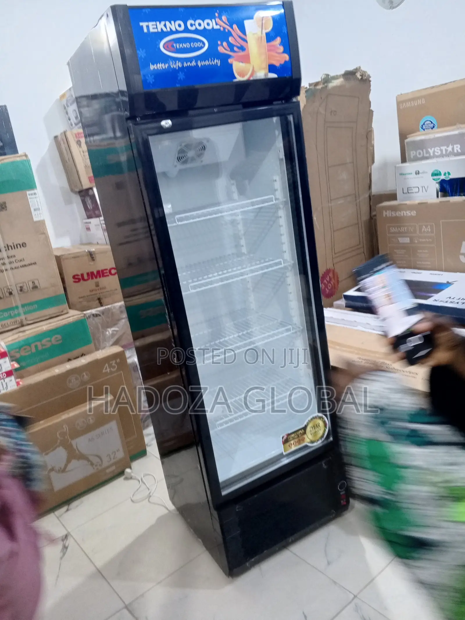 Tekno Cool Tc-350 Chiller With Clear Glass Door
