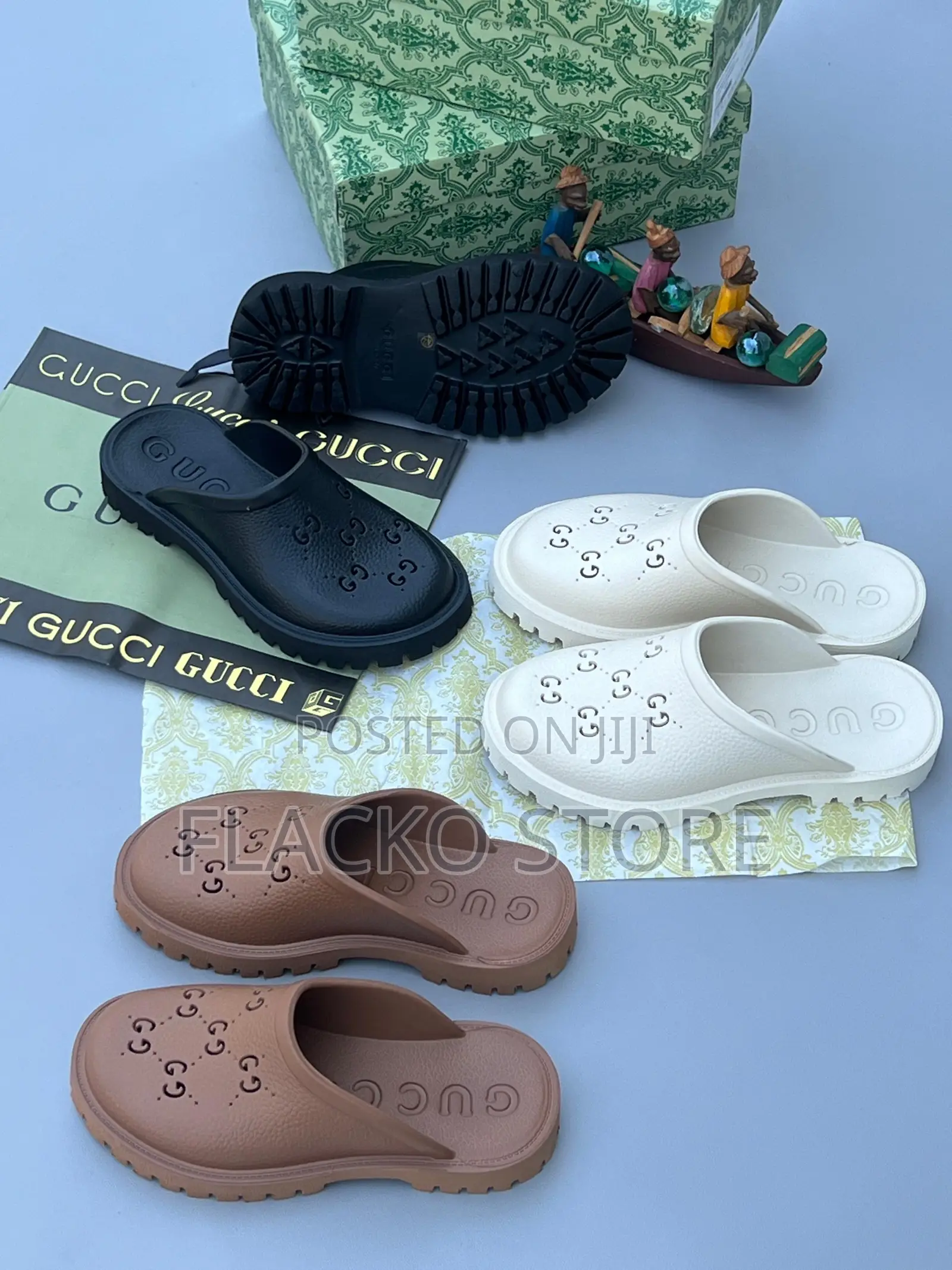 Original Gucci Rubber Mules