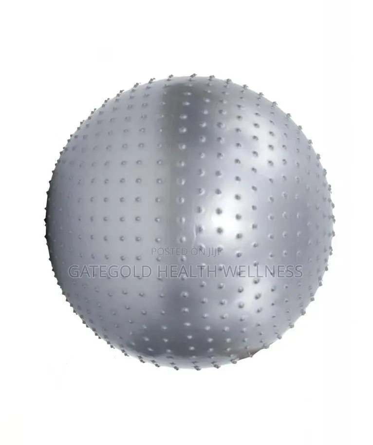 Gym Ball Massage Balls Swiss 75cm, [ Grey Pink ] Swb75