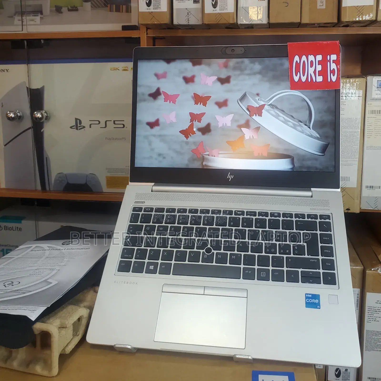 New Laptop HP ProBook 650 G5 16GB Intel Core i5 SSD 256GB