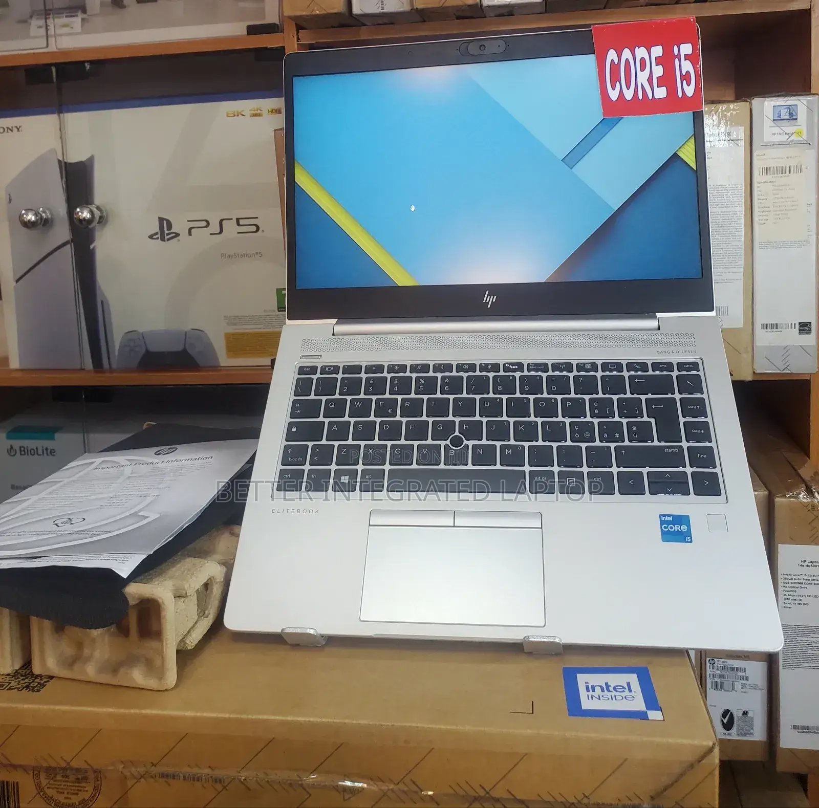 New Laptop HP ProBook 650 G5 16GB Intel Core i5 SSD 256GB