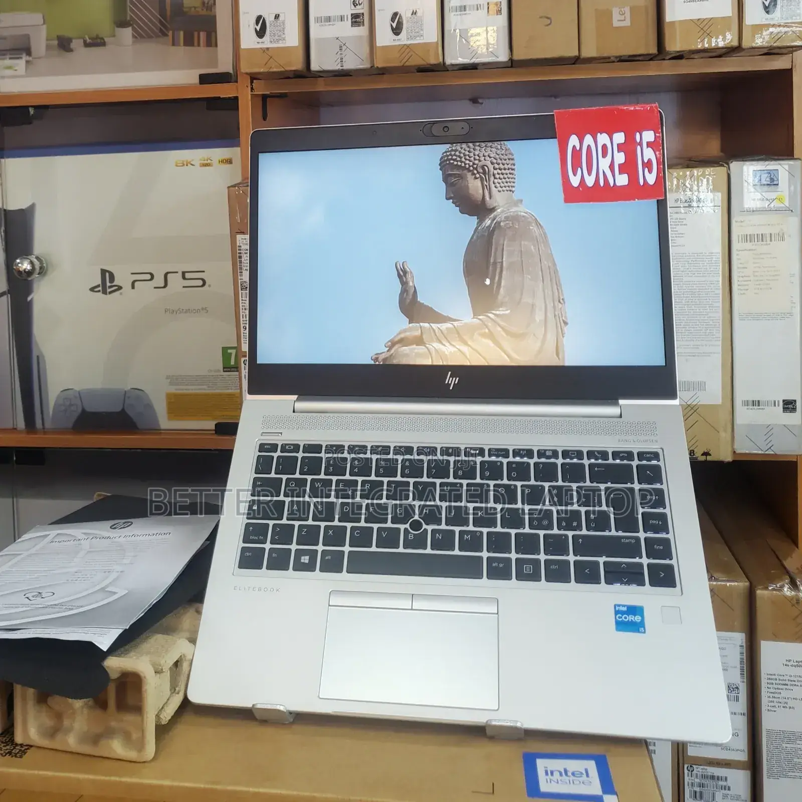 New Laptop HP ProBook 650 G5 8GB Intel Core i5 SSD 1T