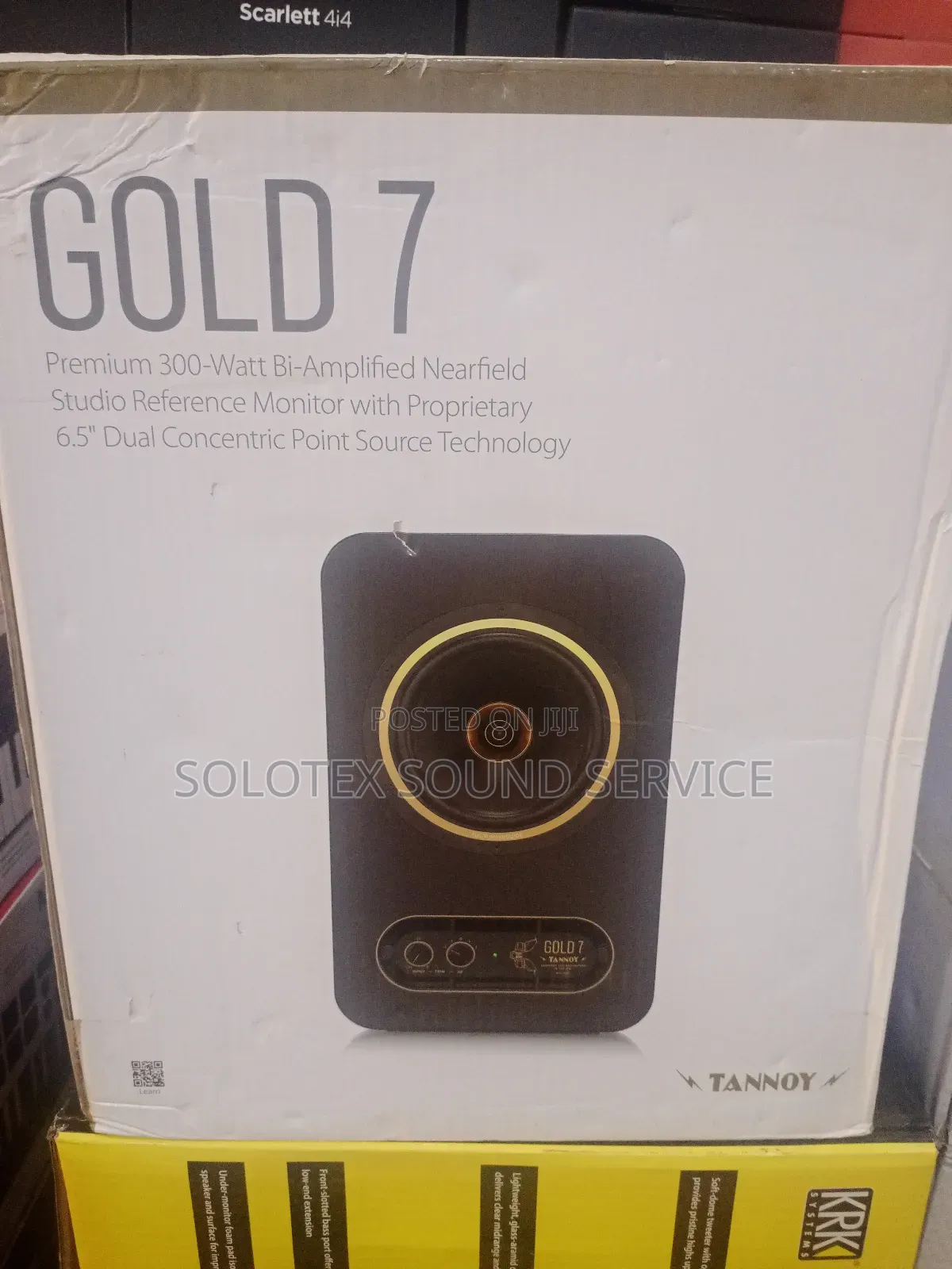 Tannoy Gold7 Premium 6.5 Dual Concentric Active Studio Reference Monit