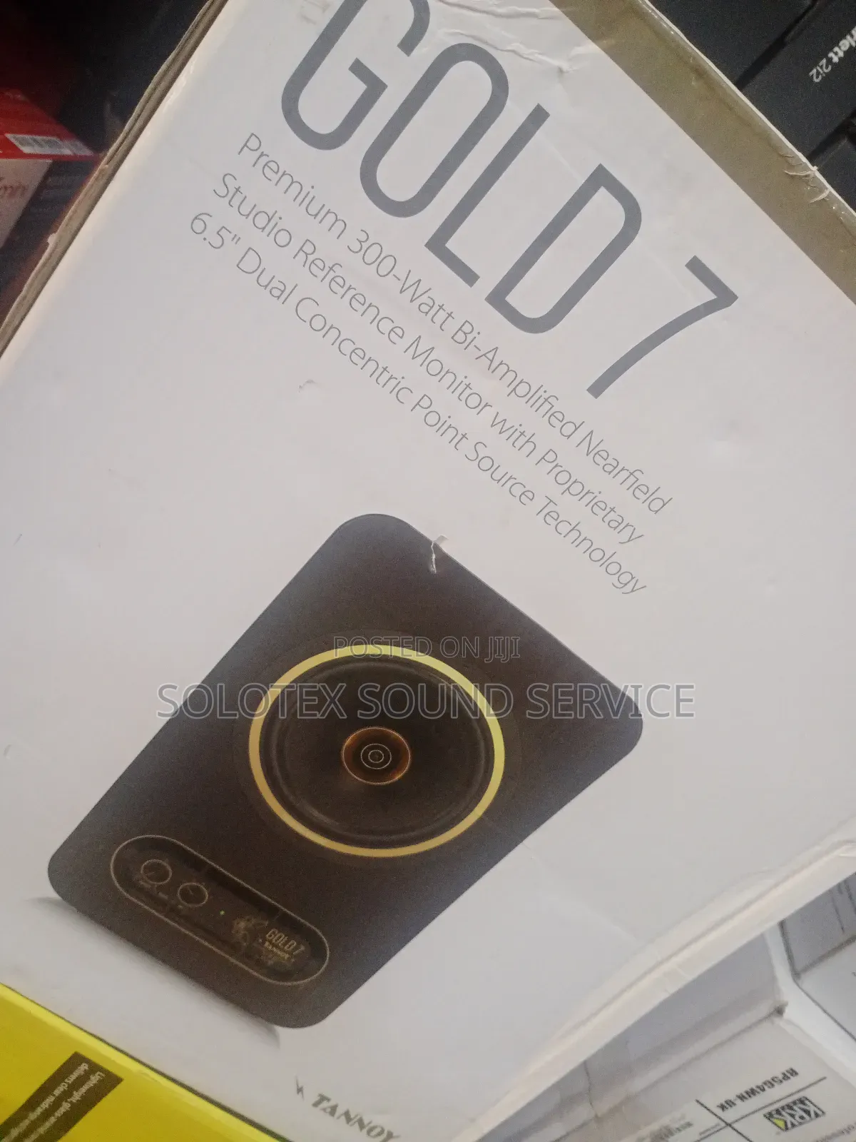 Tannoy Gold7 Premium 6.5 Dual Concentric Active Studio Reference Monit