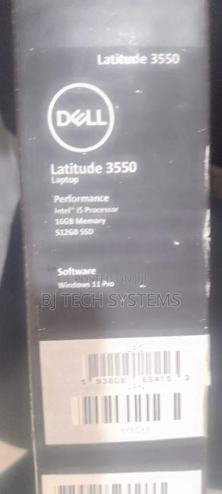 New Laptop Dell Latitude 3550 16GB Intel Core I5 SSD 512GB