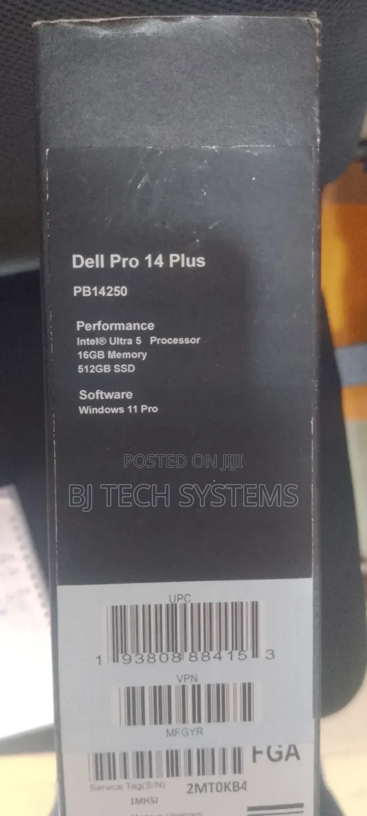 New Laptop Dell Pro Plus 14 16GB Intel Core Ultra 5 SSD 512GB