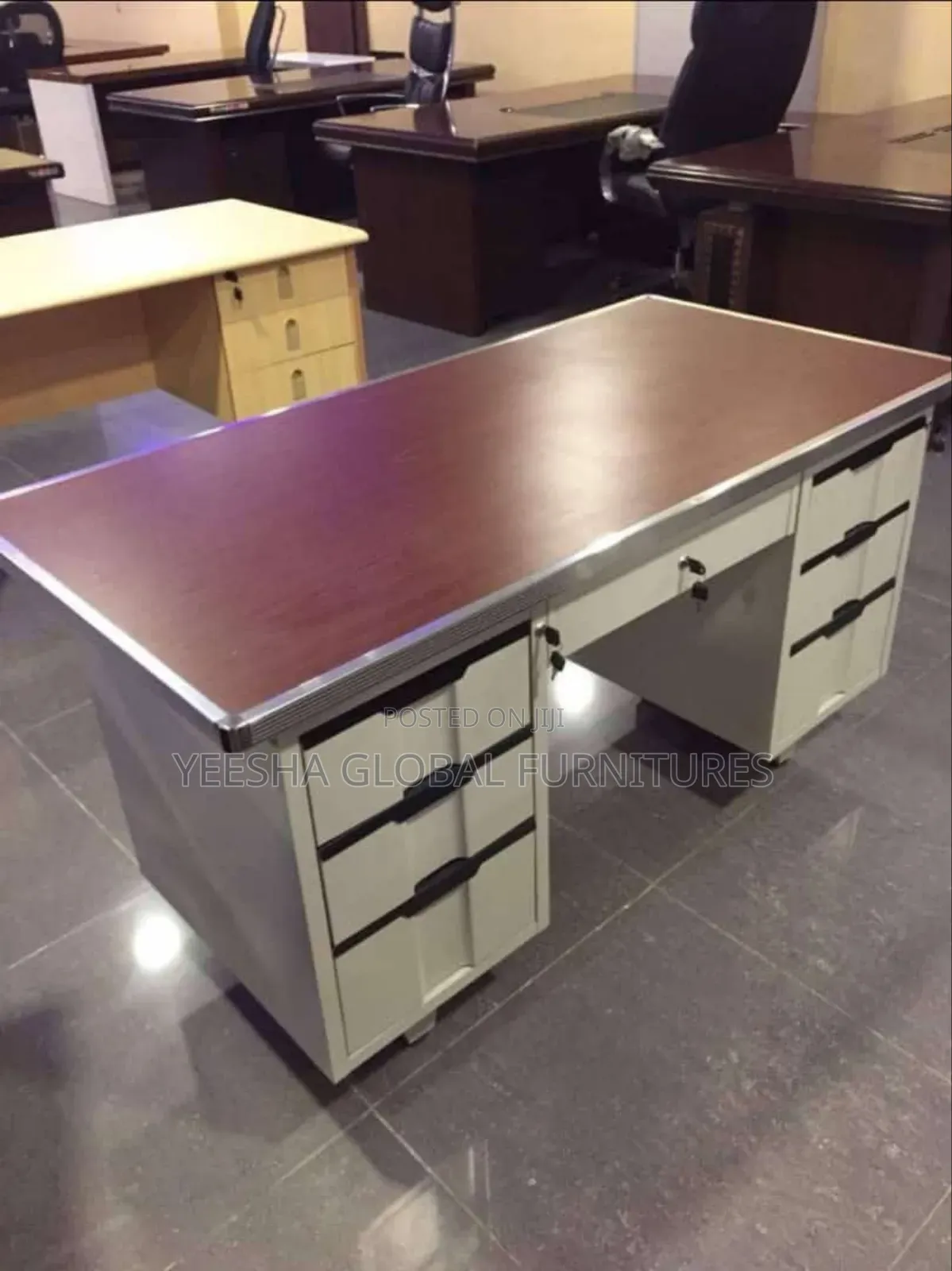 Metal Office Table 5ft