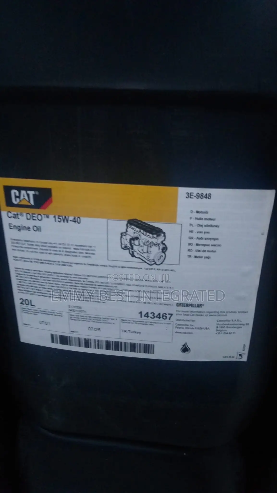 Cat Elc Extended Life Coolant