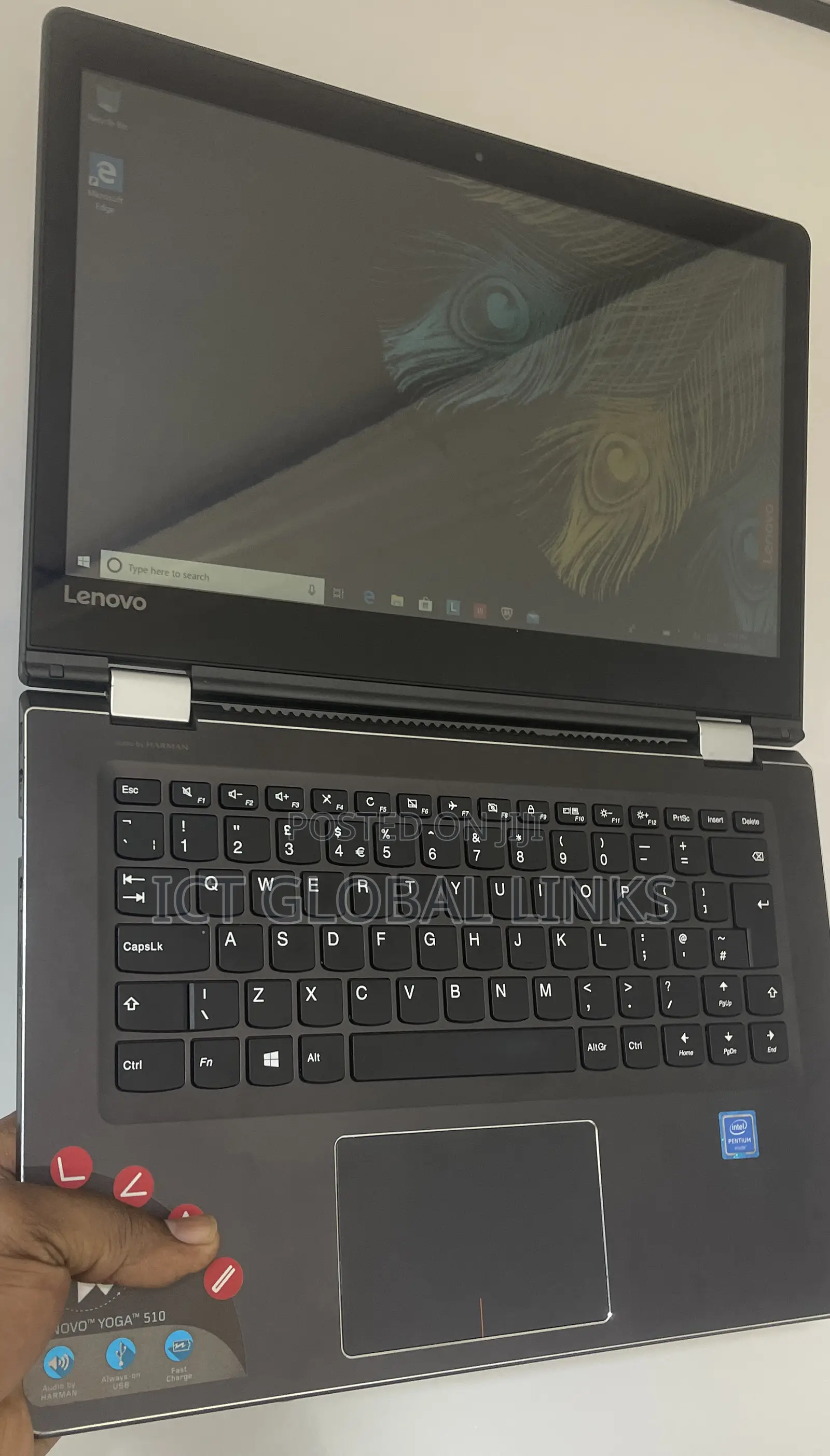 Laptop Lenovo Yoga 330 4GB Intel Pentium SSD 128GB