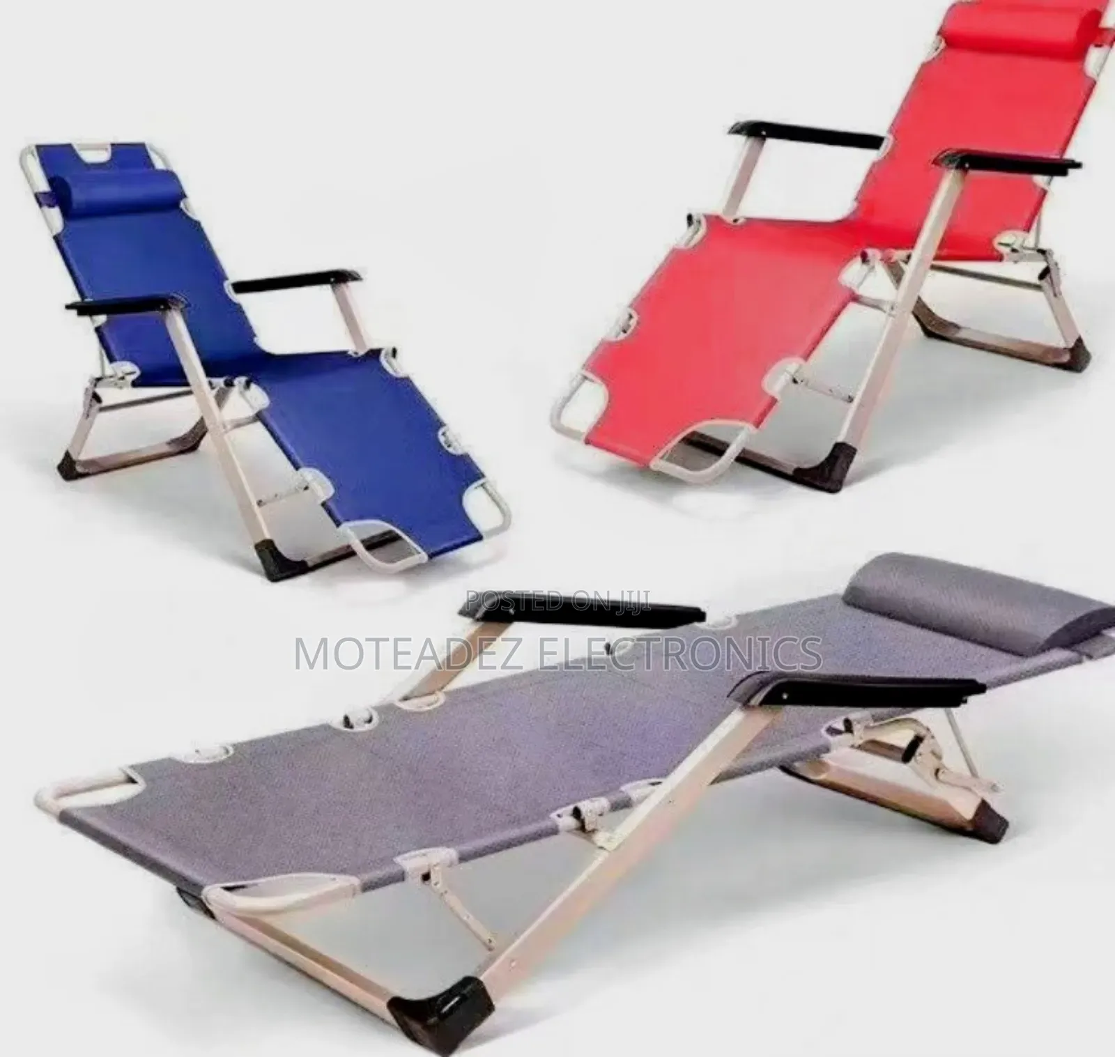 Foldable High Quality Indoor/Outdoor Sturdy Camp Chair and Bed