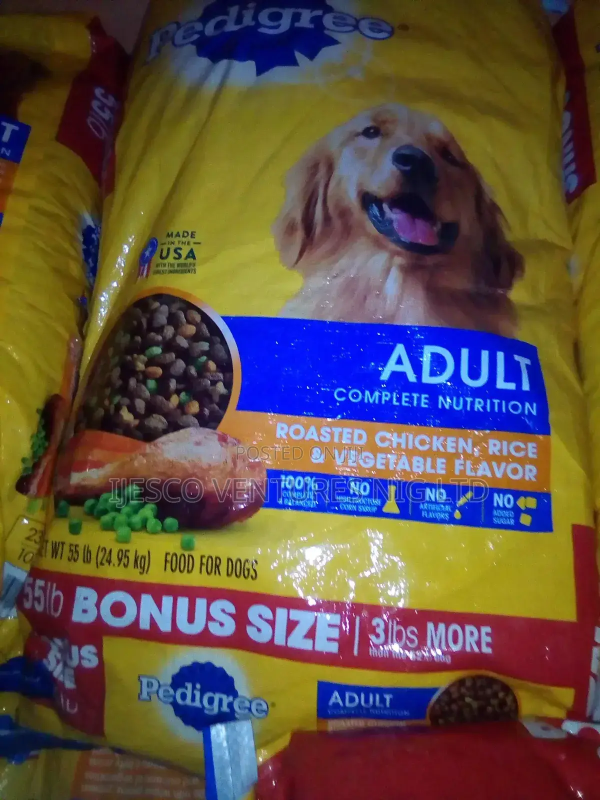 Pedigree Adult Dog Food Bag