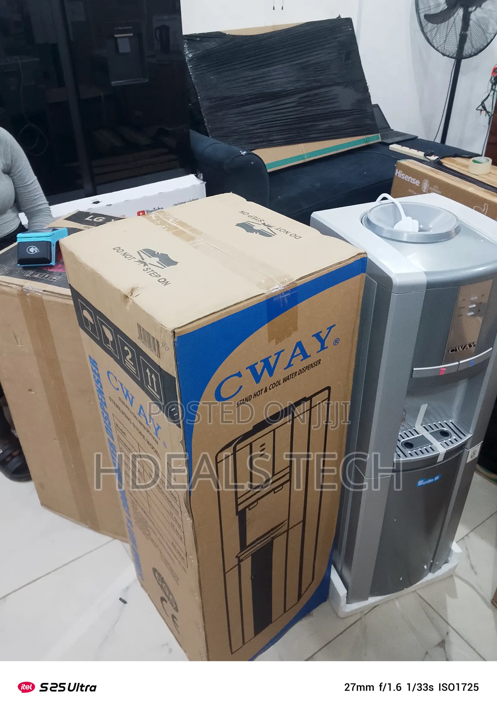 Cway C58b24hl Water Dispenser With Fridge