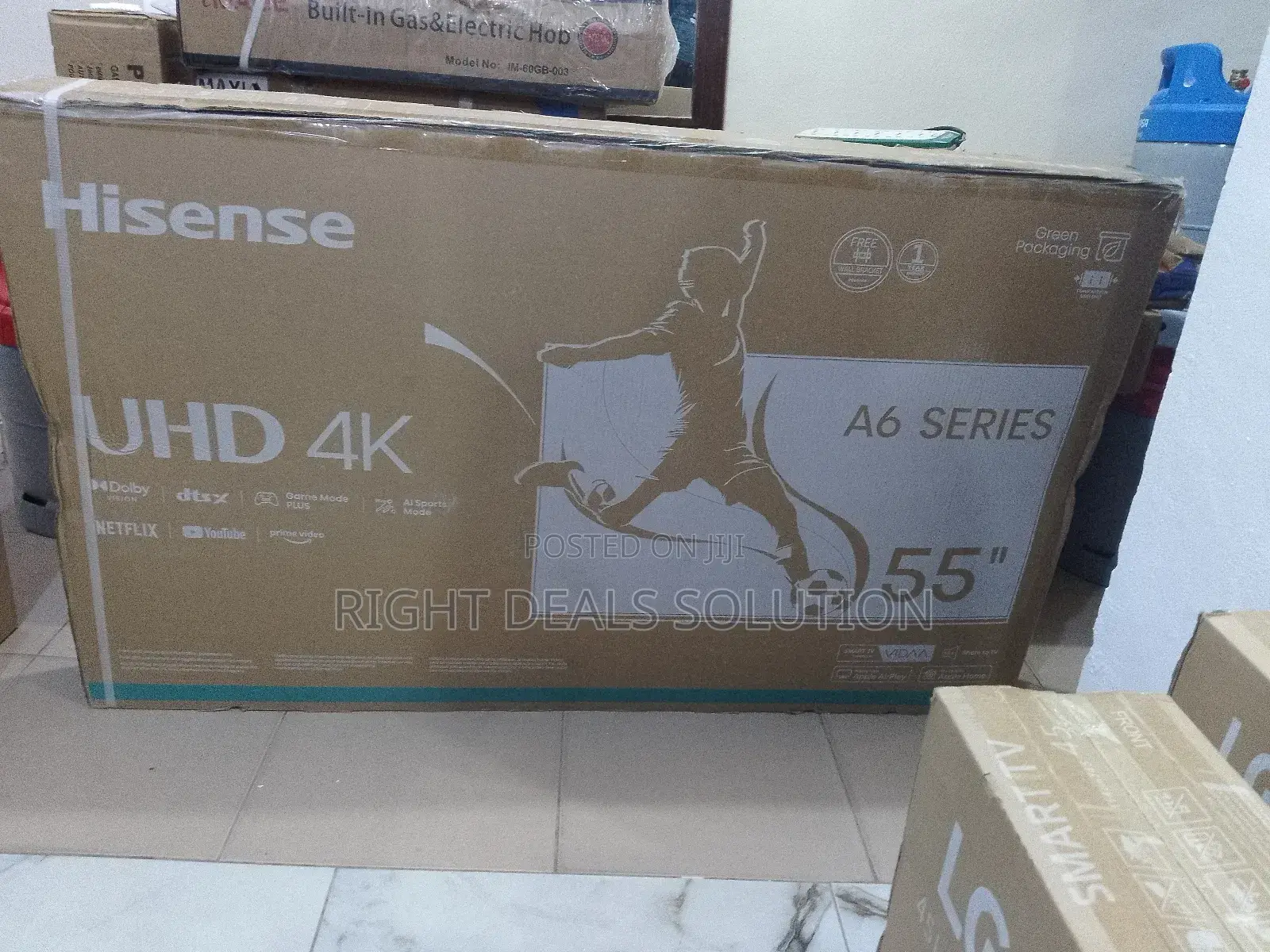 Budget-Friendly Brilliance: Hisense 55" Smart Led Television