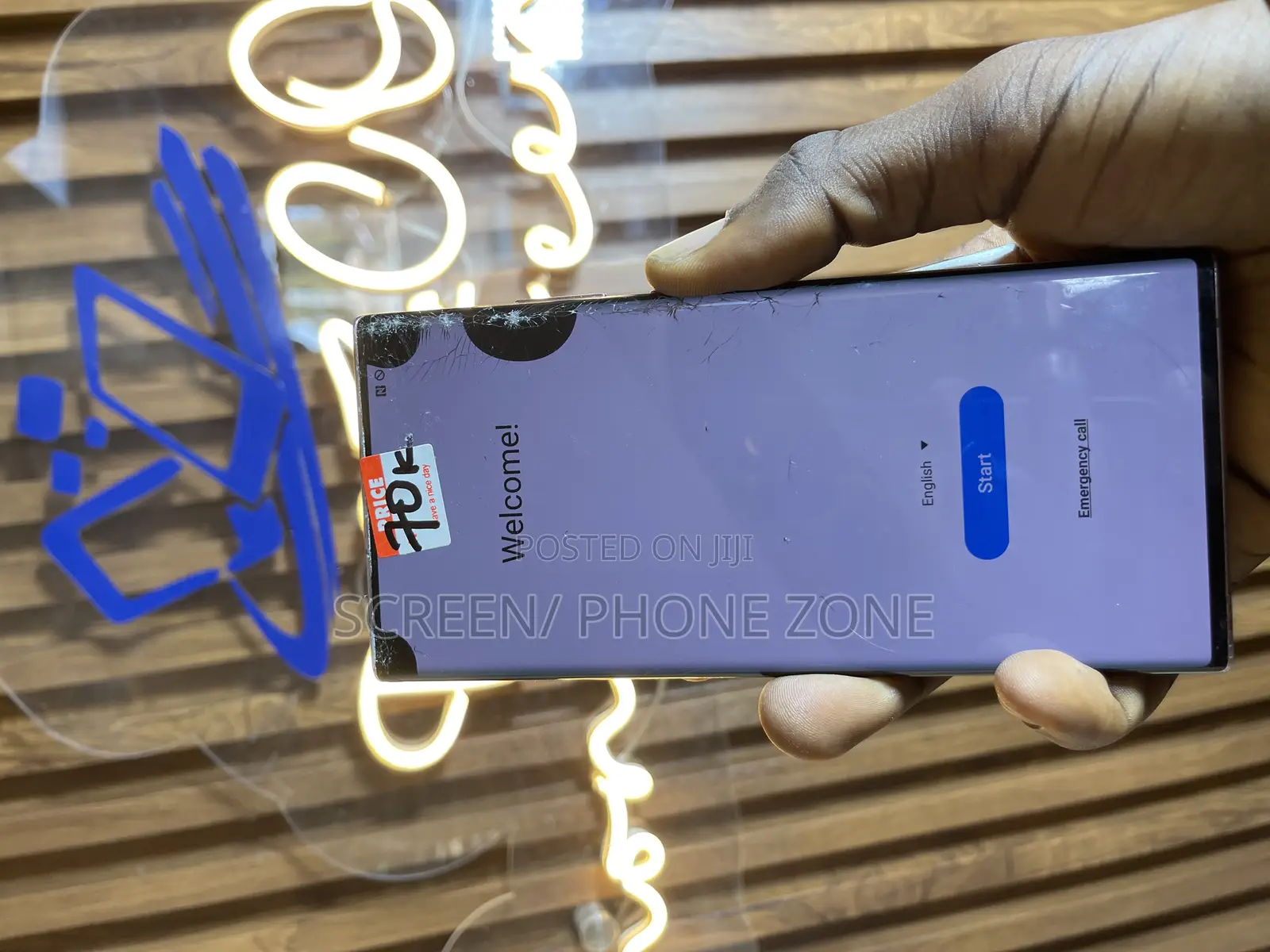 Samsung Note 20ultra Screen