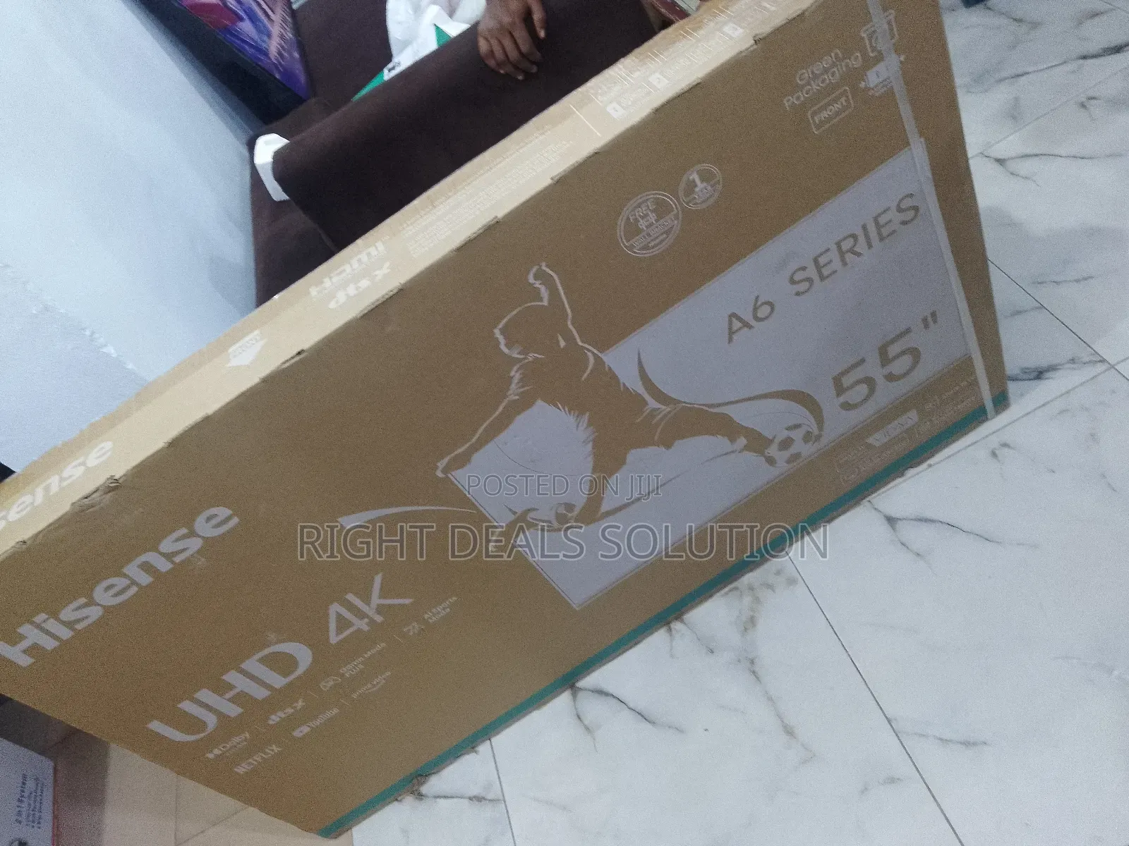 Immersive Home Theater: Hisense 55" Uhd Smart Tv Edition
