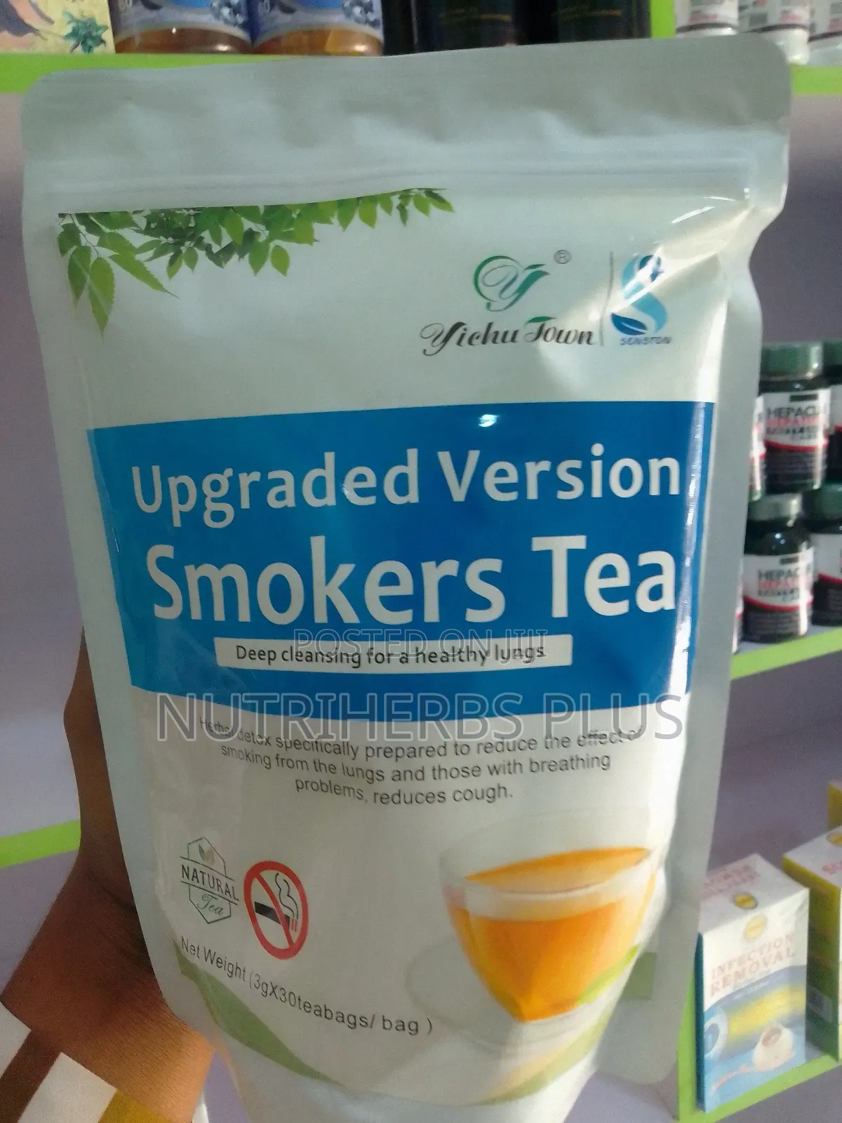 Wins Town Smokers Tea: For Lungs Detoxification