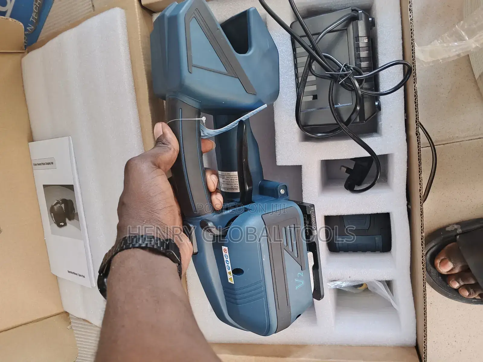Heavy Duty Battery Hand Strapping Machine