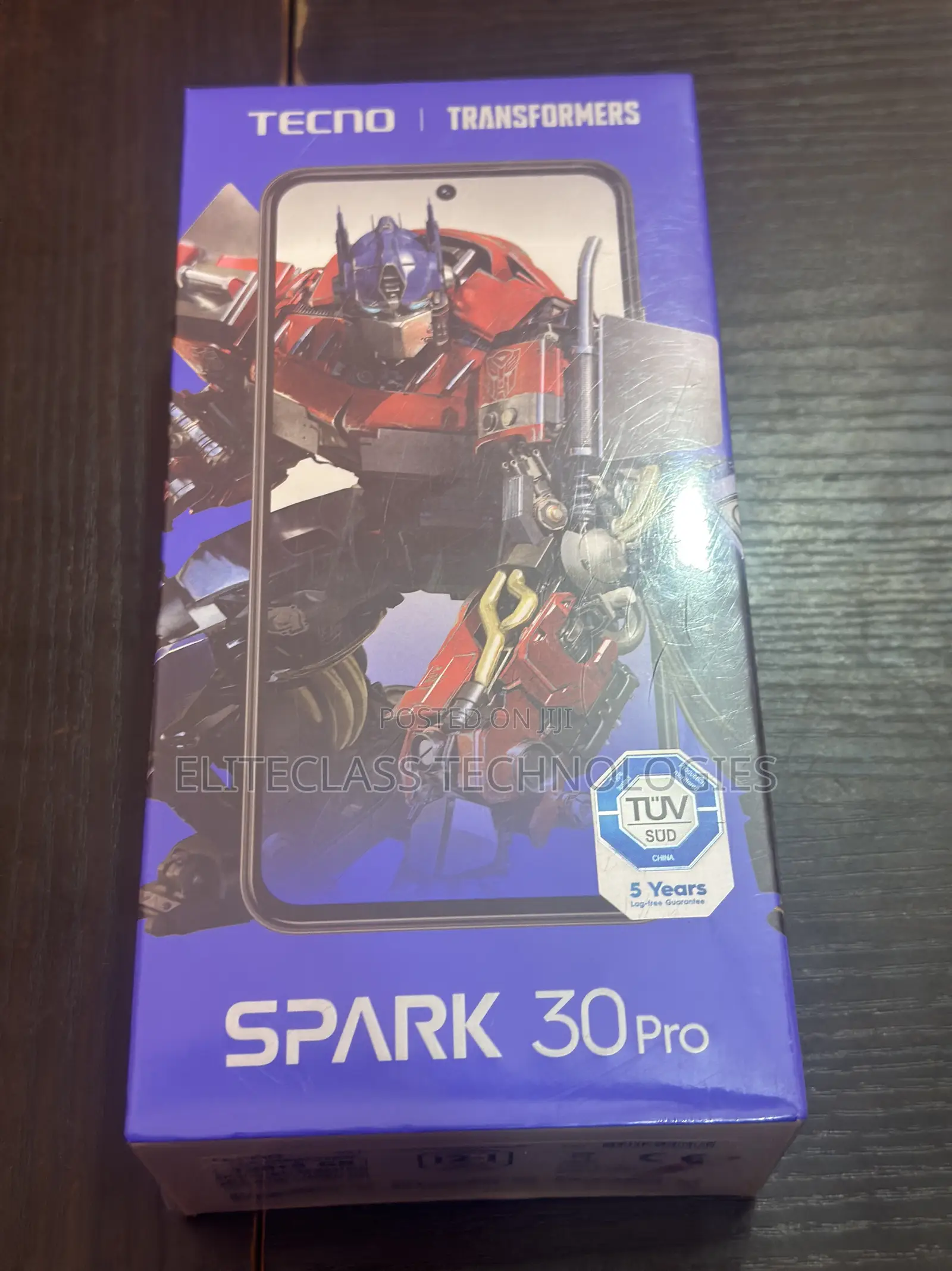 New Tecno Spark 30 Pro 256 GB Black