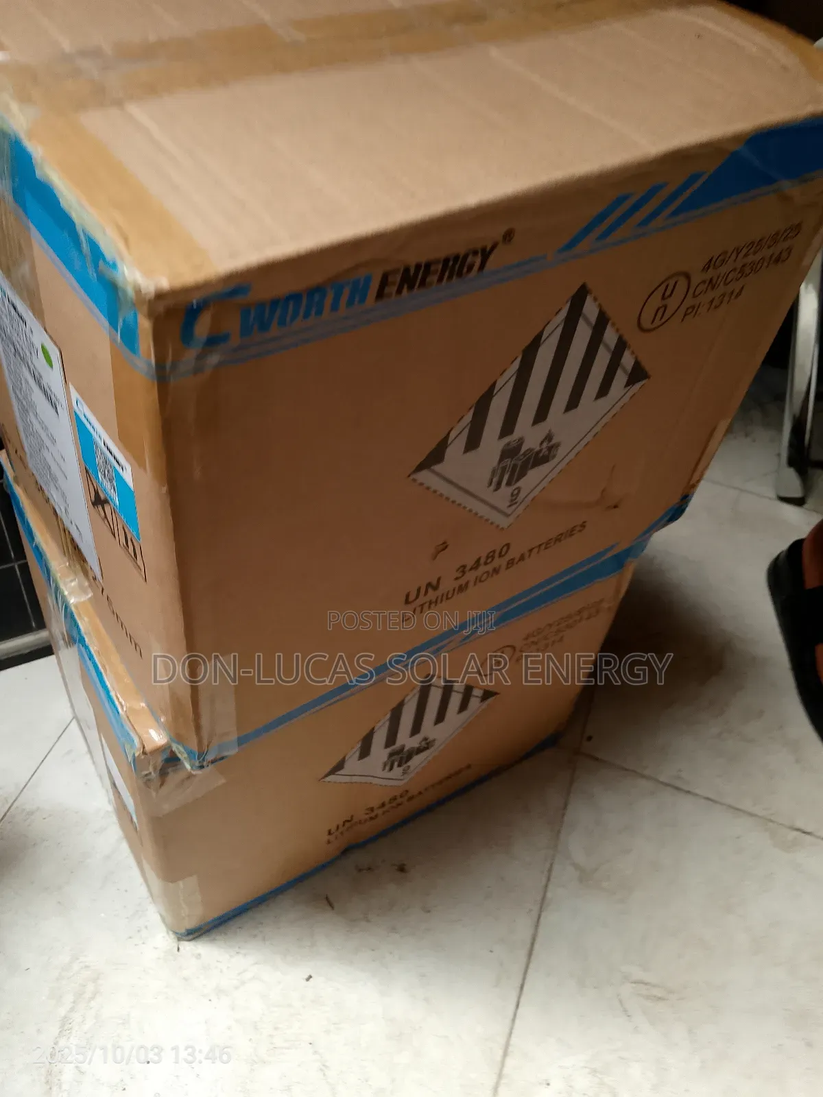 C Worth Lithium Ion Battery 2.5kwh 12v