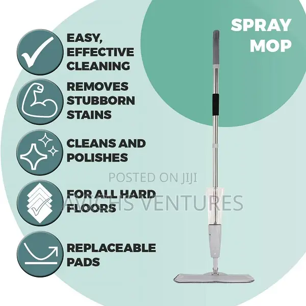 Spray Mop With Cleaning Mist Dispenser