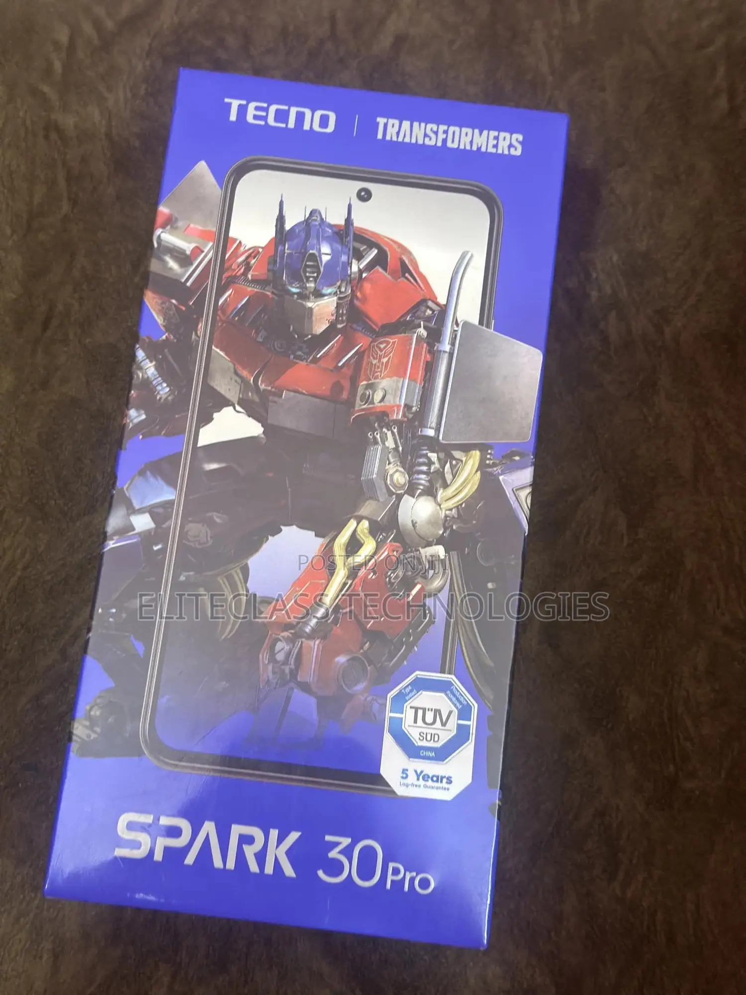 New Tecno Spark 30 Pro 256 GB Black