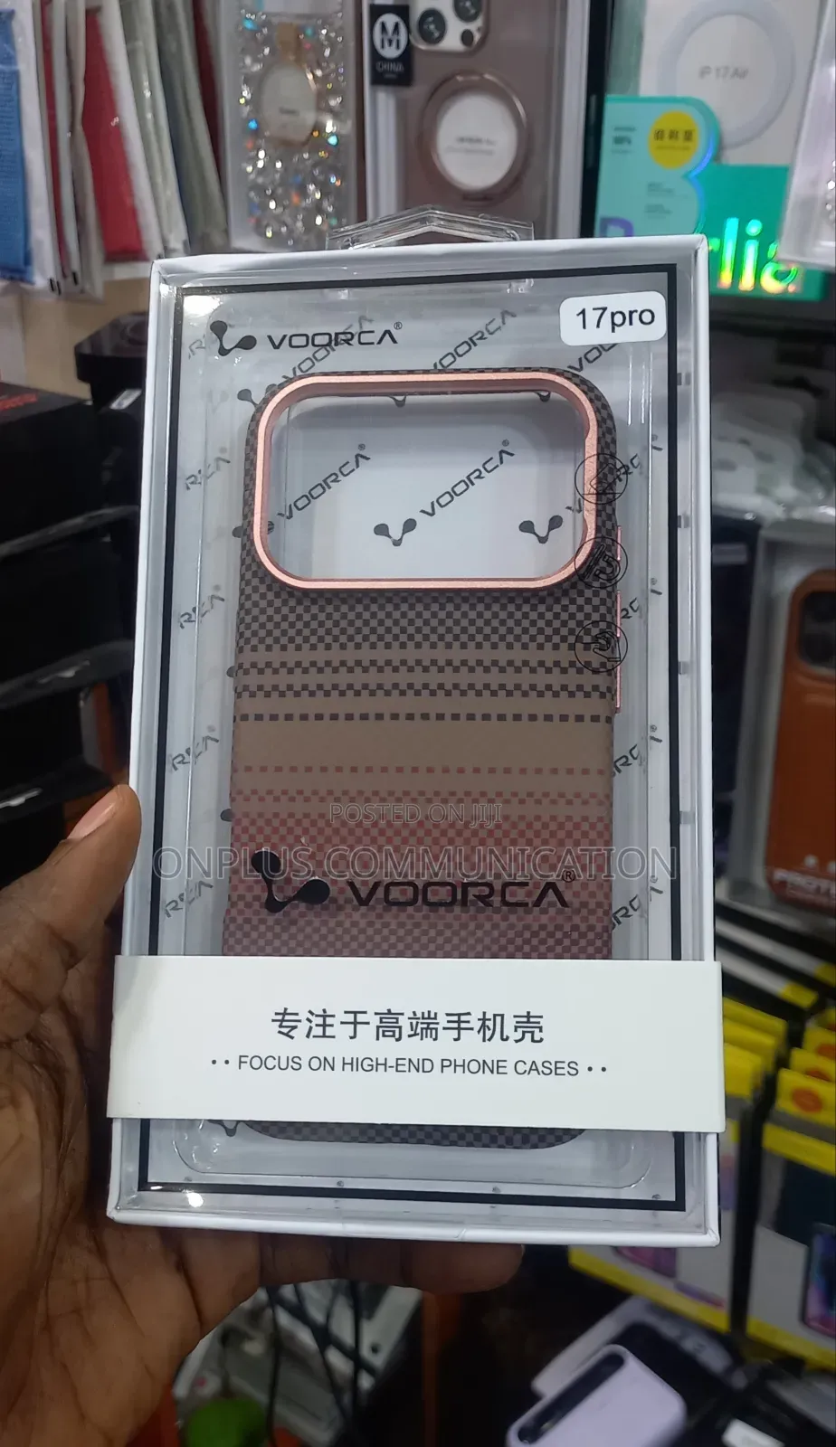 Voorca 17, 17pro and 17promax Carbon Fiber Case