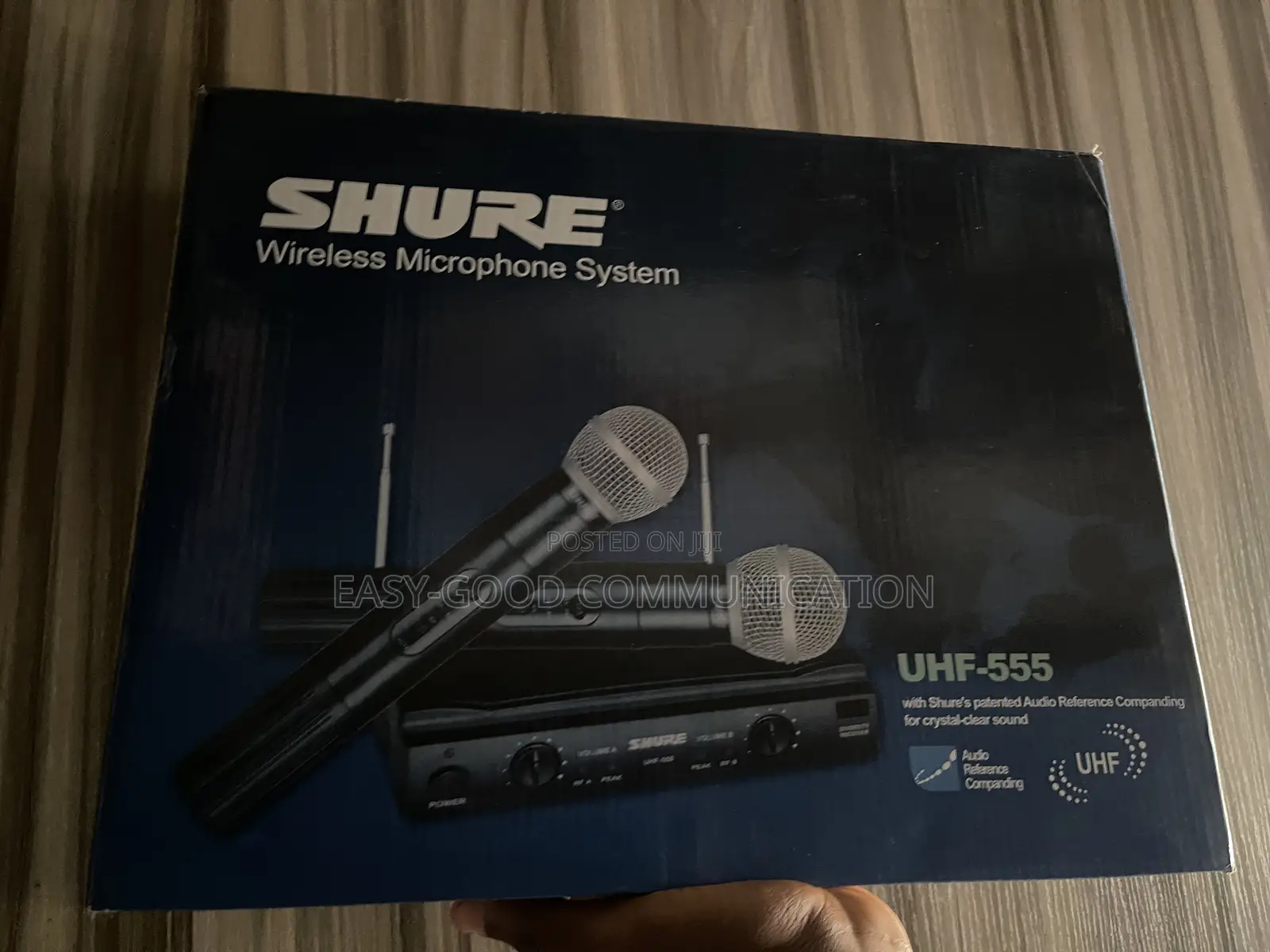 Shure Uhf-555 Wireless Microphone System
