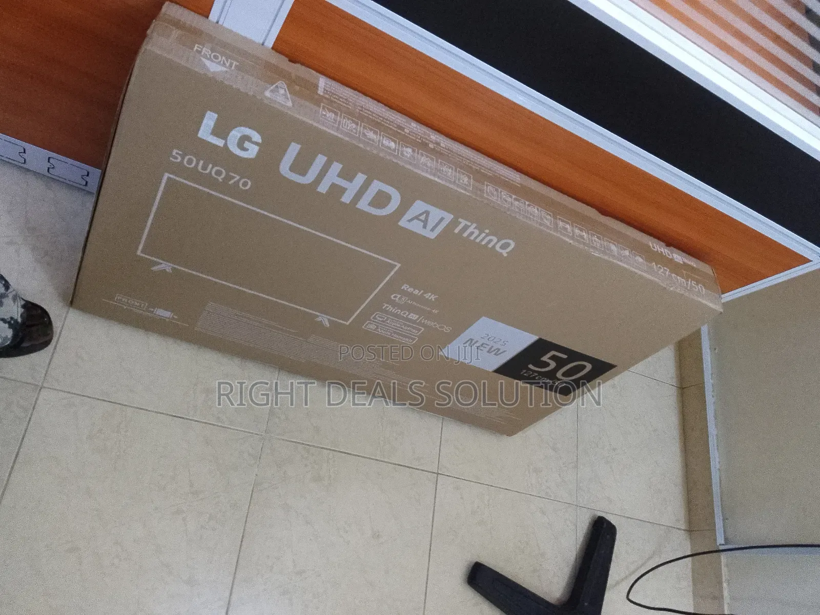 Unleash Epic Views With Lg's 50-Inch Smart Marvel