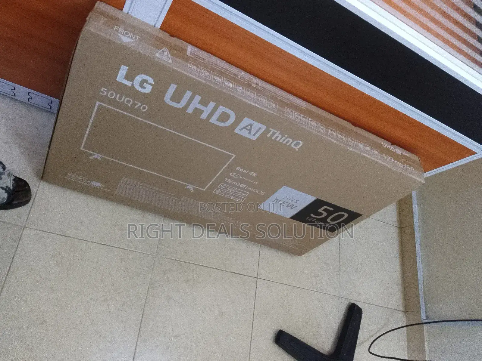 Unleash Epic Views With Lg's 50-Inch Smart Marvel