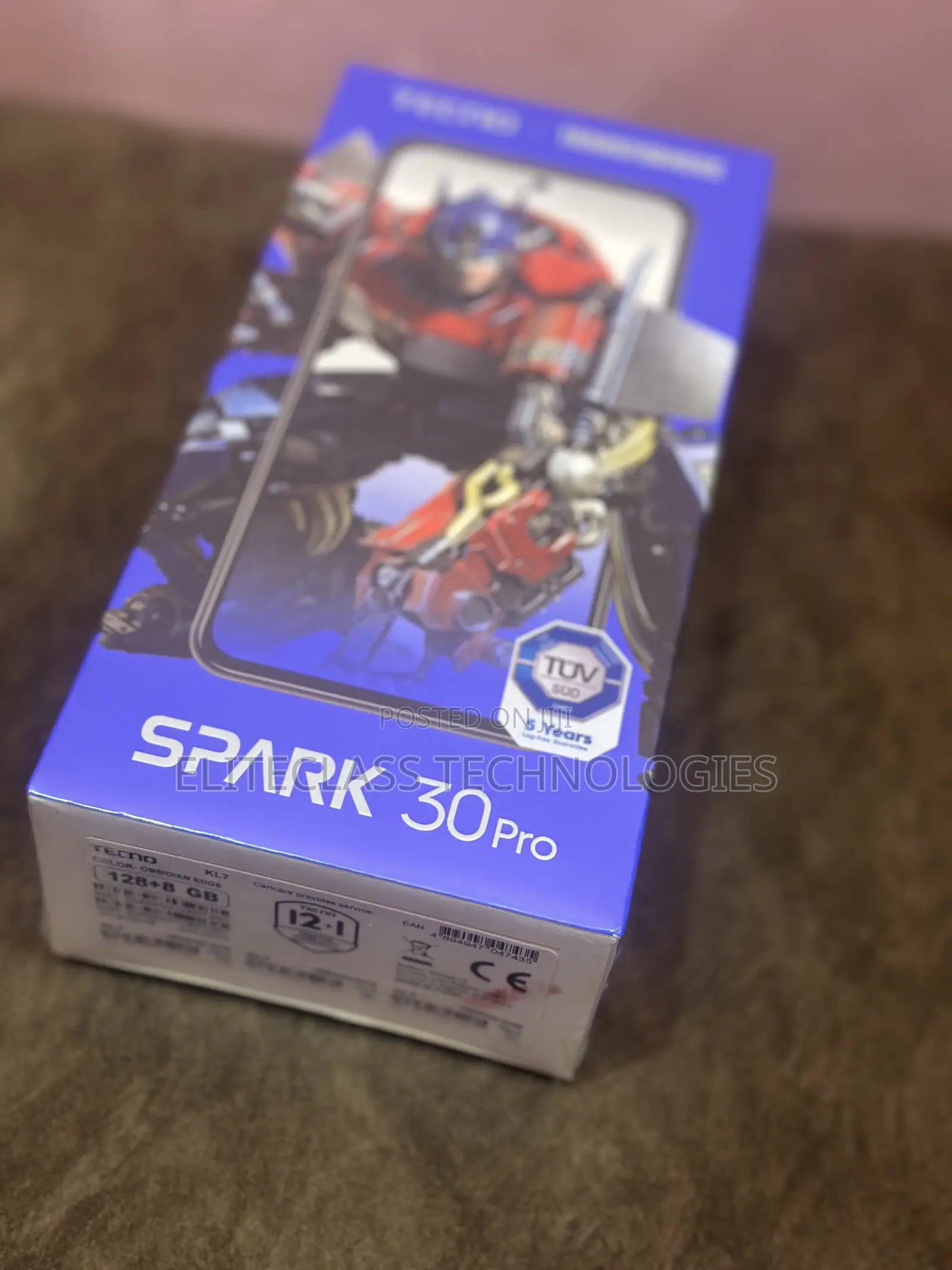 New Tecno Spark 30 Pro 256 GB Black