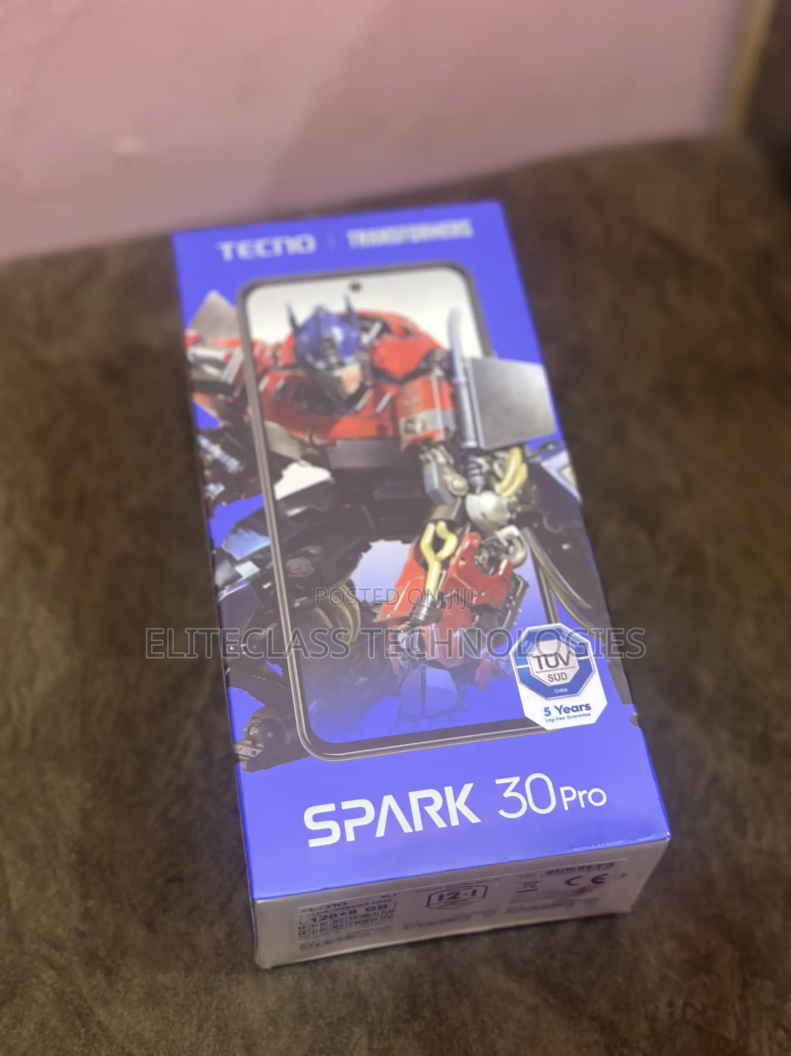 New Tecno Spark 30 Pro 256 GB Black