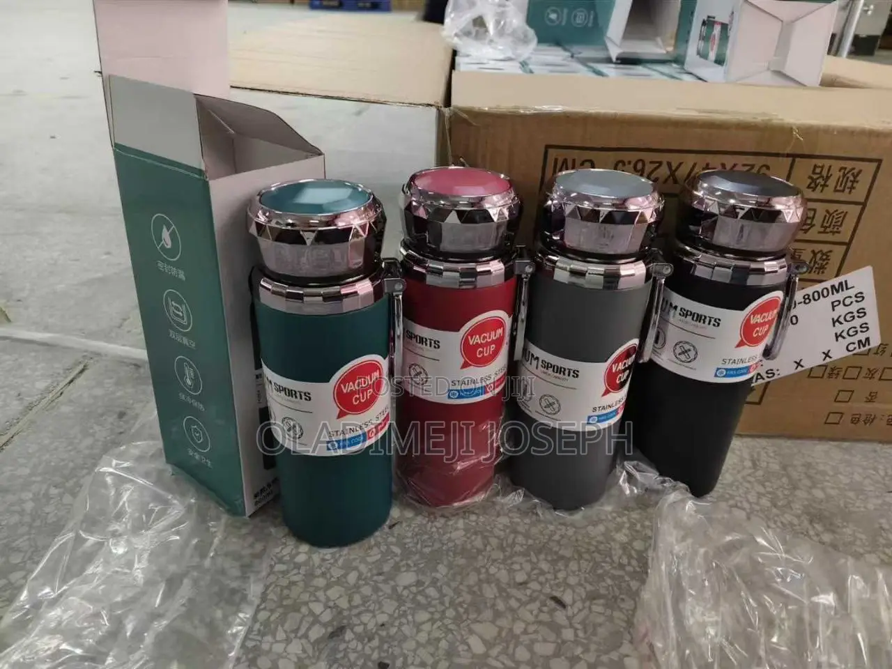 800ml Quality Stainless Steel Insulated Double Wall