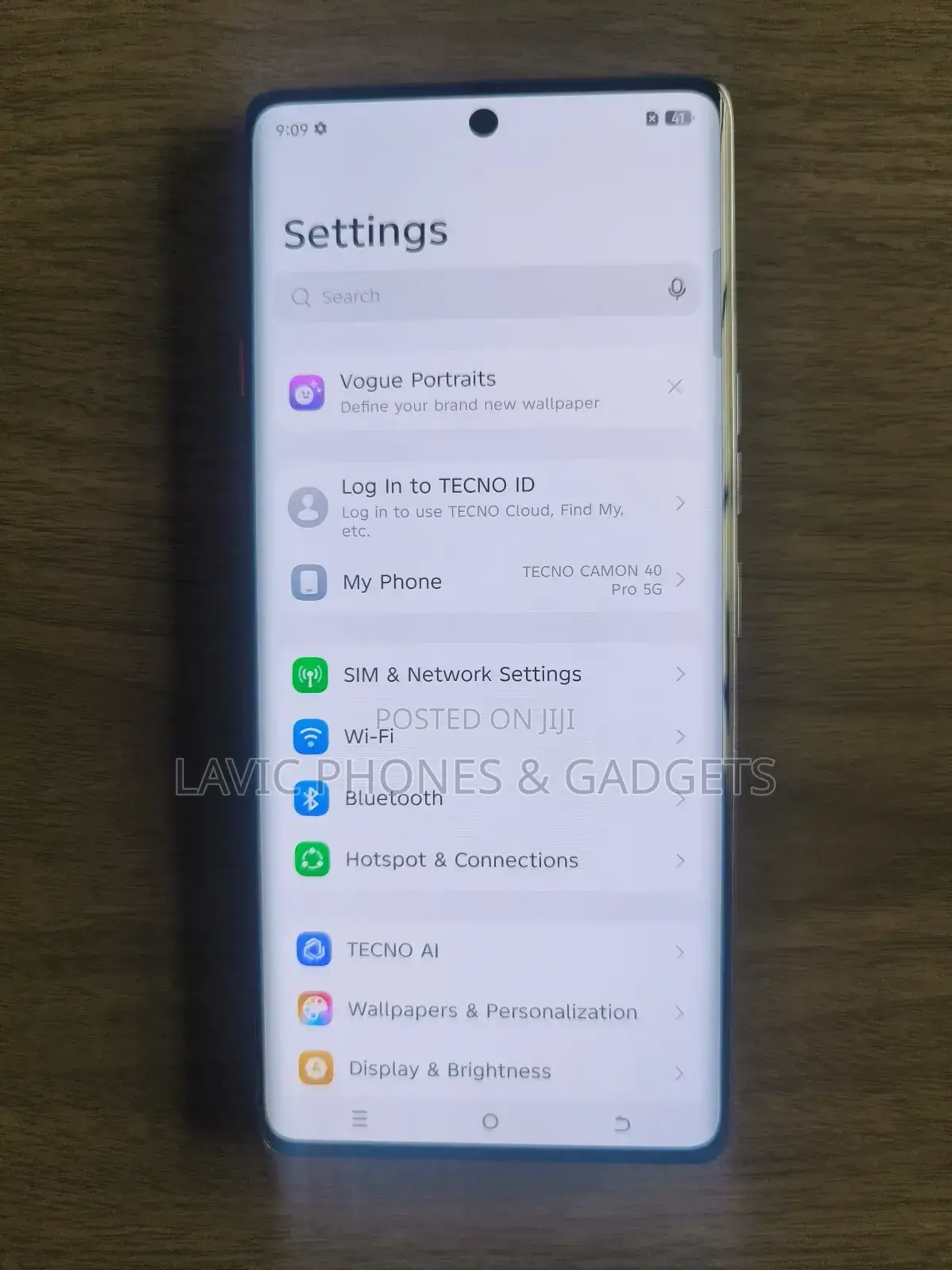 New Tecno Camon 40 Pro 256 GB Black