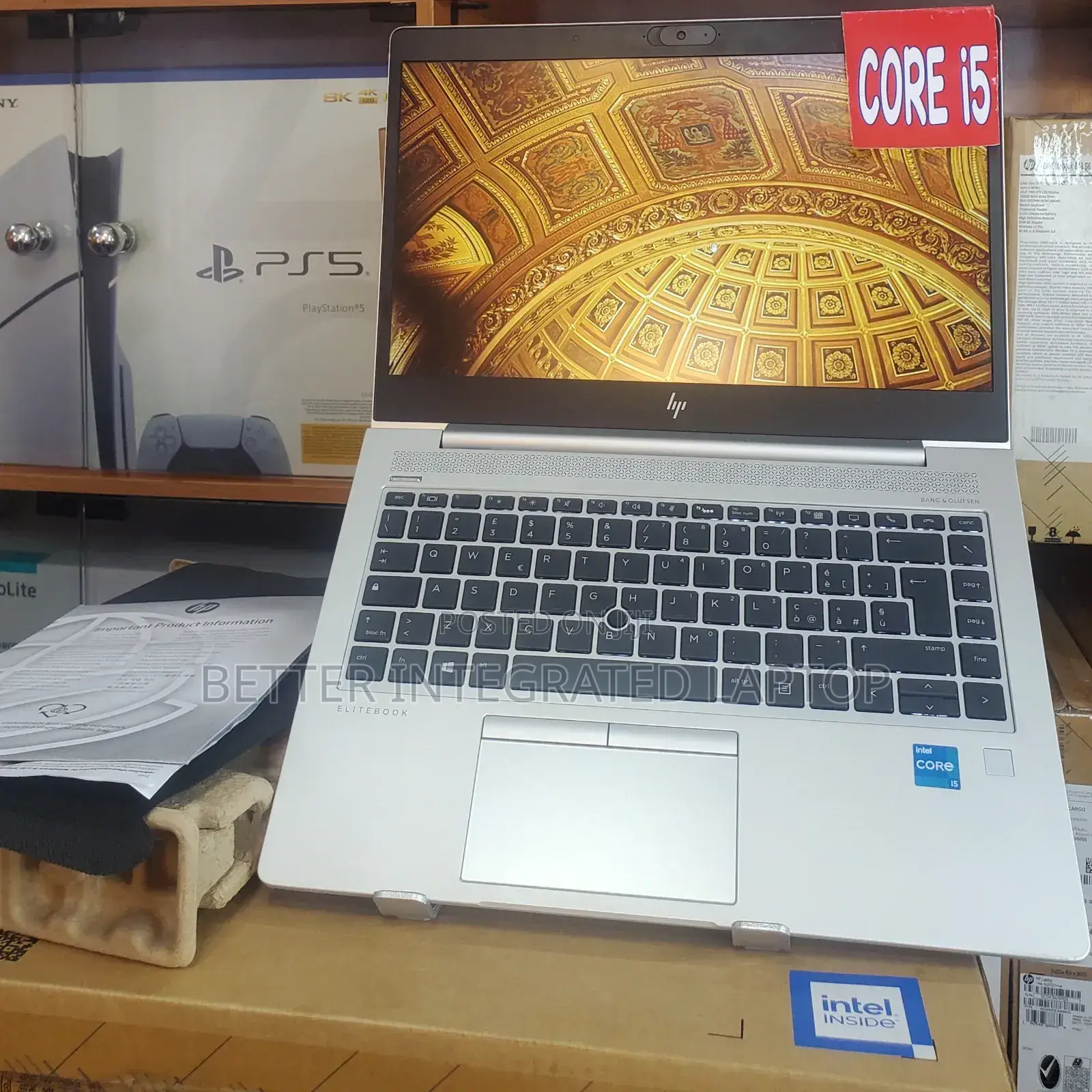 New Laptop HP ProBook 650 G7 12GB Intel Core i5 SSD 256GB