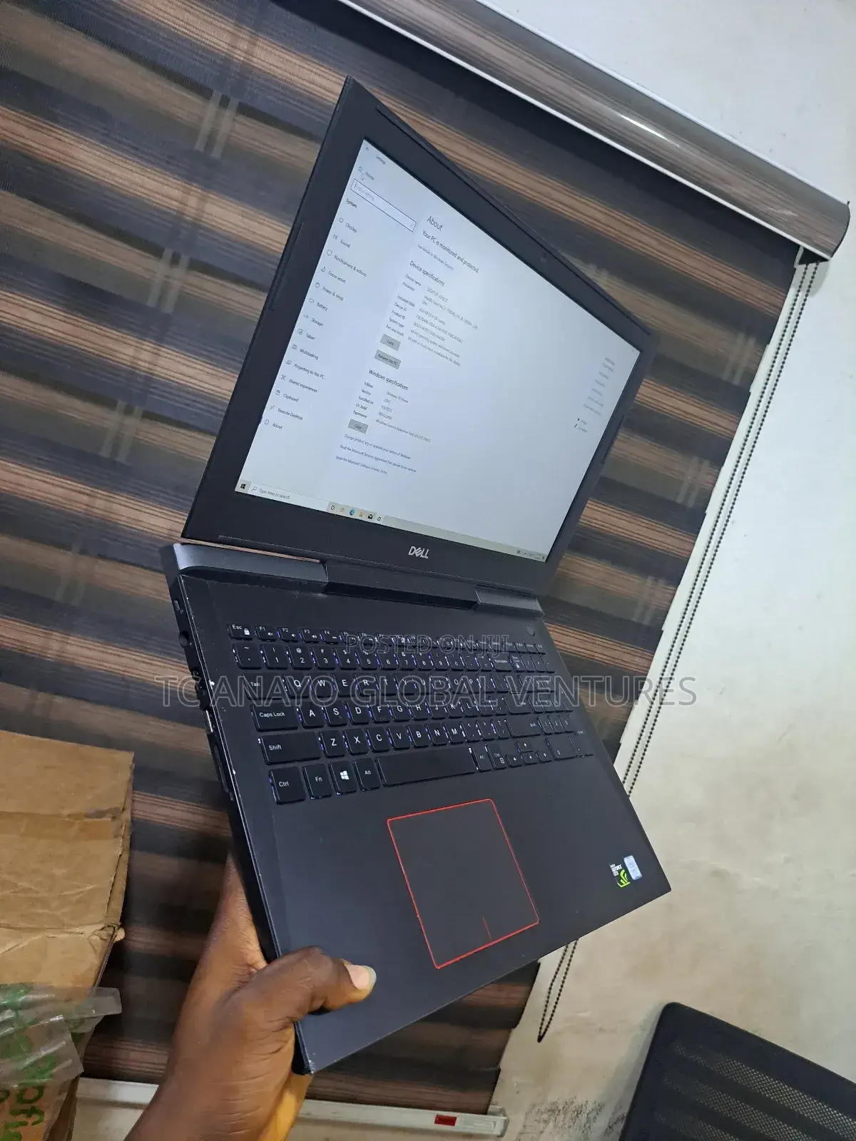 Laptop Dell Inspiron 15 7577 16GB Intel Core I7 SSD 512GB
