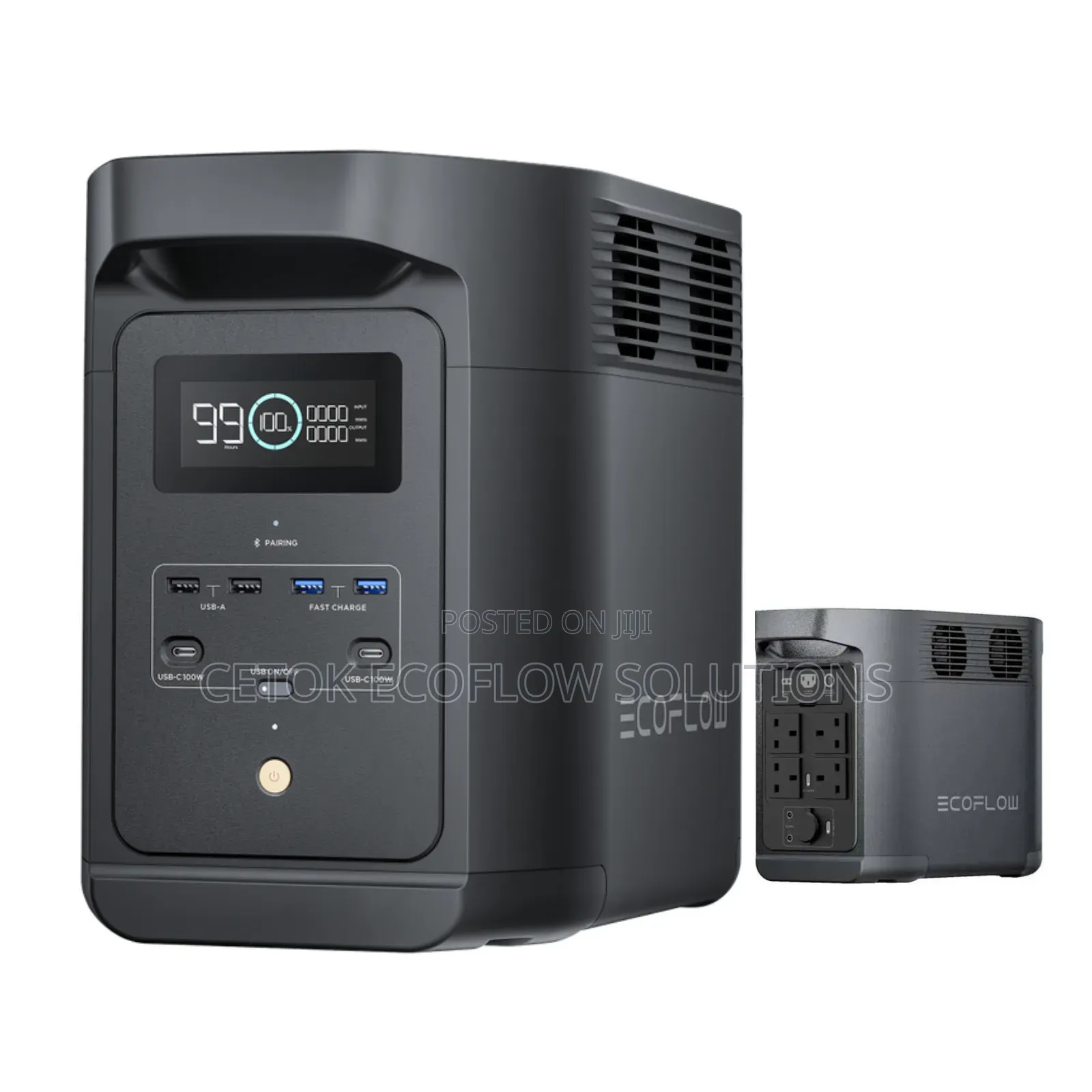 Ecoflow Delta 2 E980 1kwh Power Station Solar Generator 5yrs Warranty