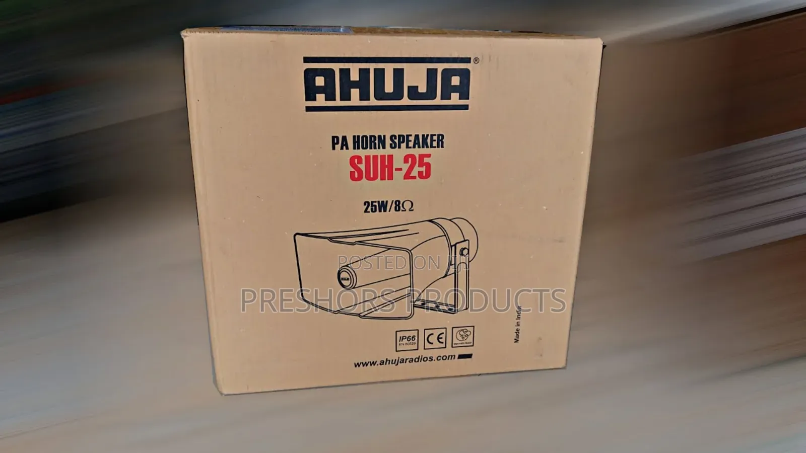 Original Suh 25 Ahuja Speaker