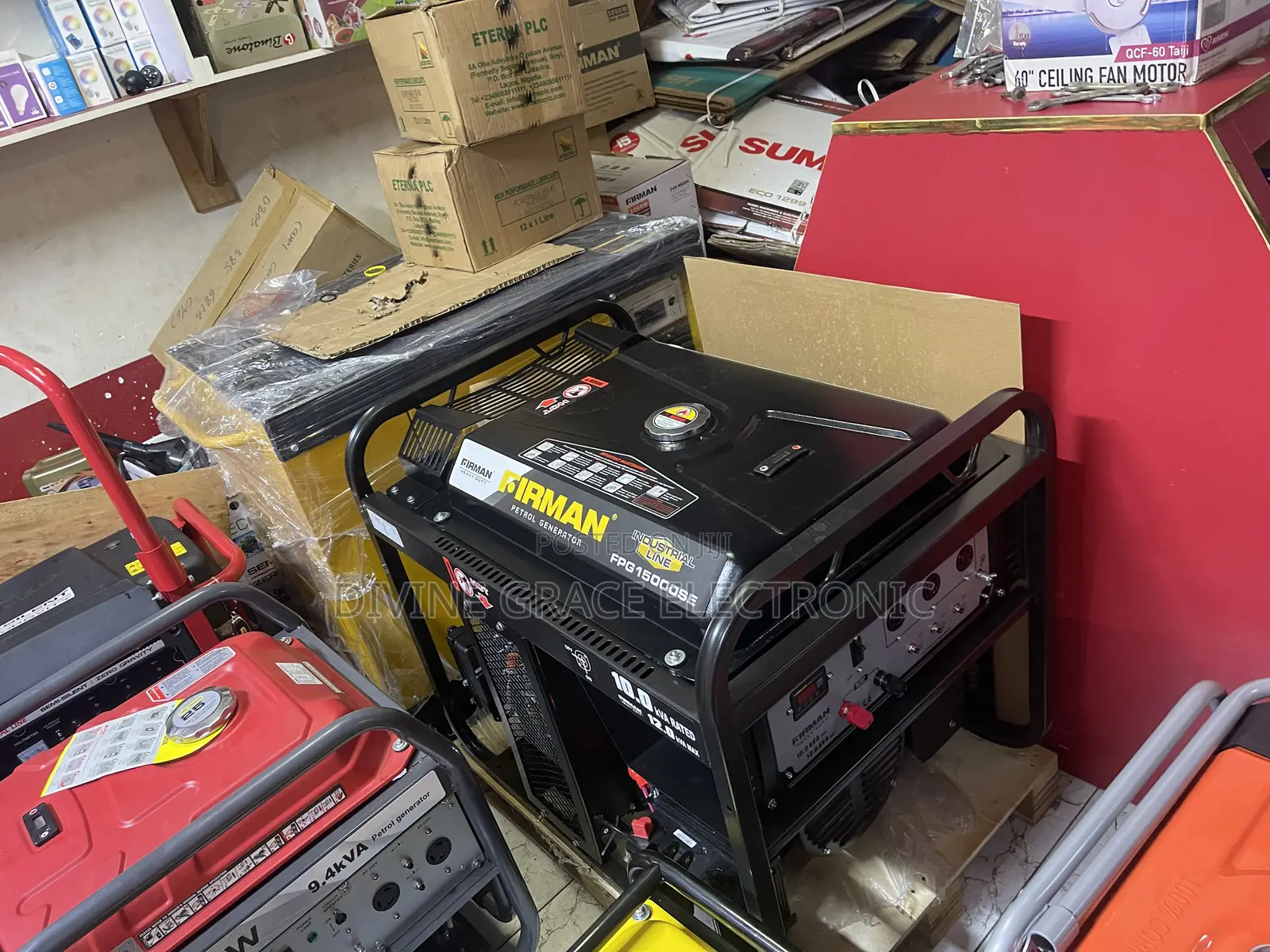 Brand New 10kva Firman Heavy Duty Generator/Copper Coil