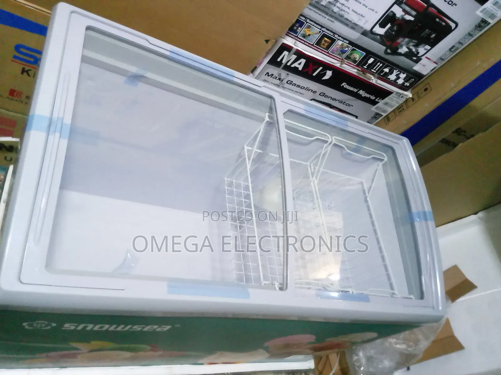 Snow Sea Ice Cream Freezer 4ft Low Voltage