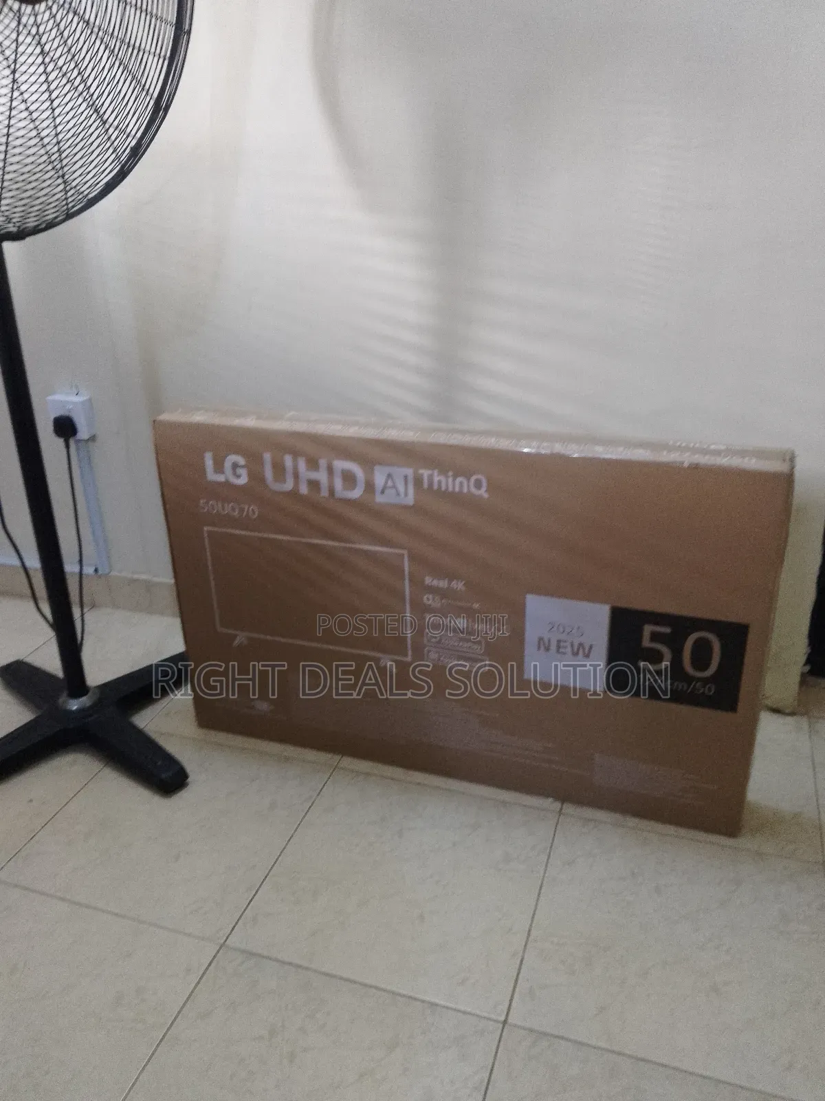 Elegant Lg 50" Uhd Television