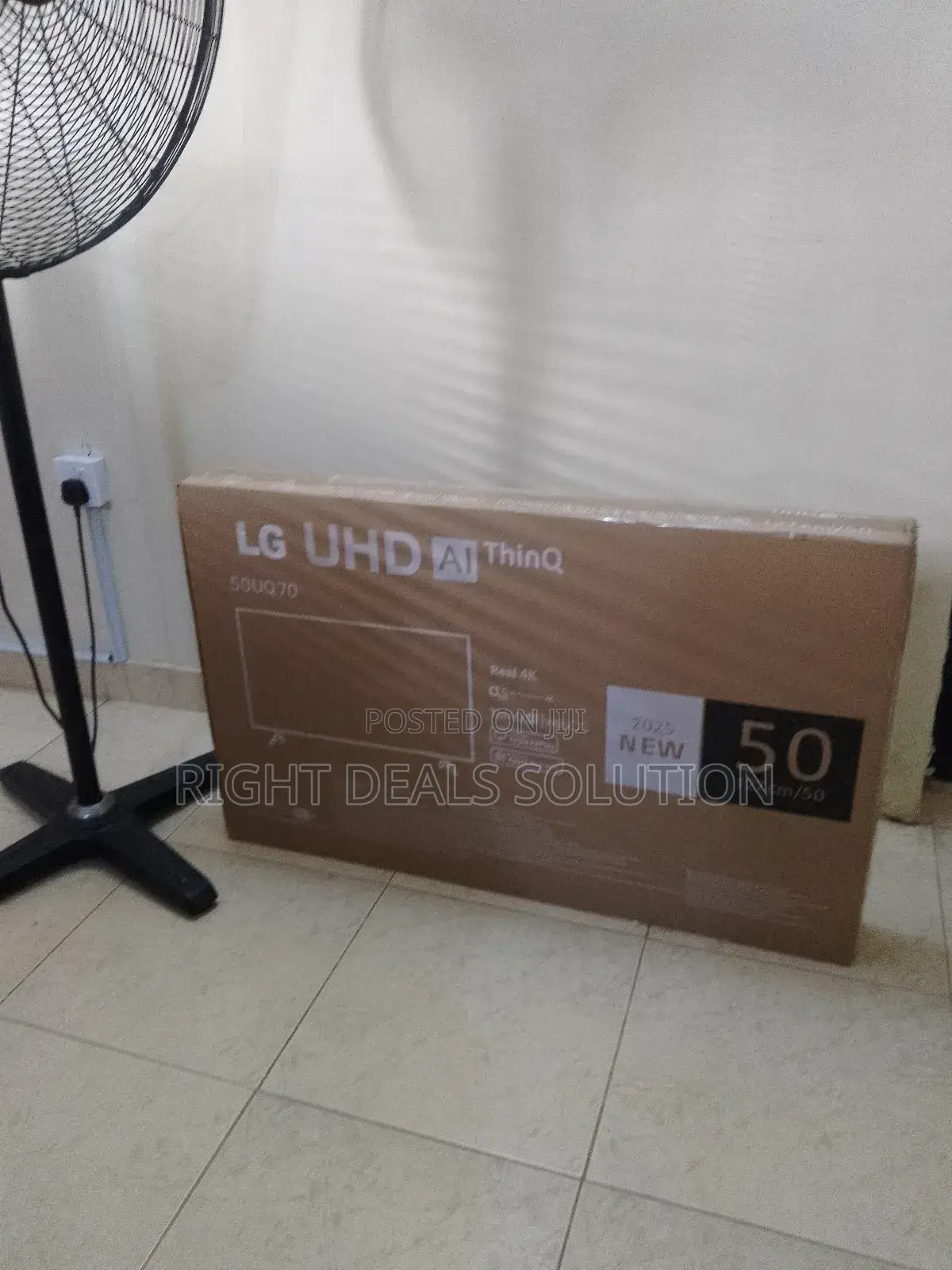 Elegant Lg 50" Uhd Television