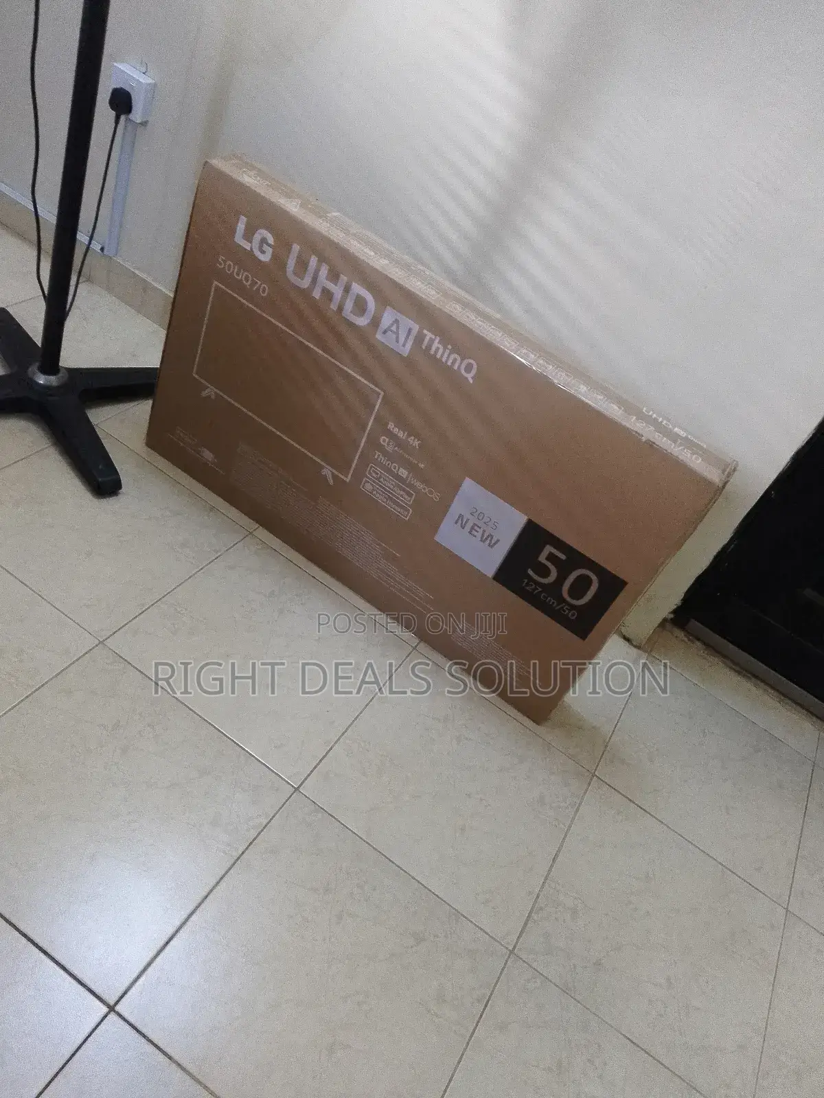 Compact Yet Powerful LG 50-Inch TV