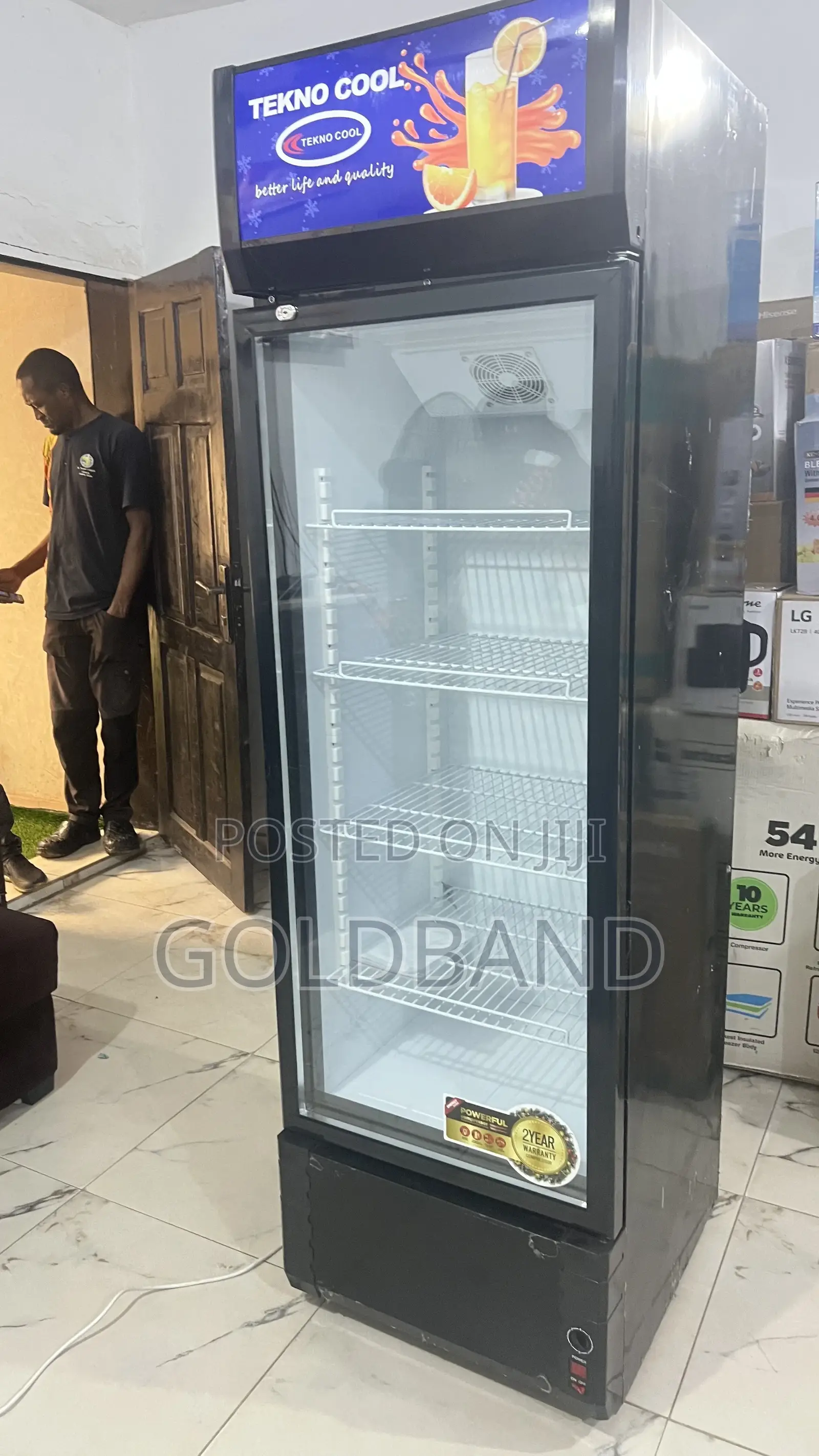 Tecno Cool 365l Display Cooler – Ideal for Drinks Dairy