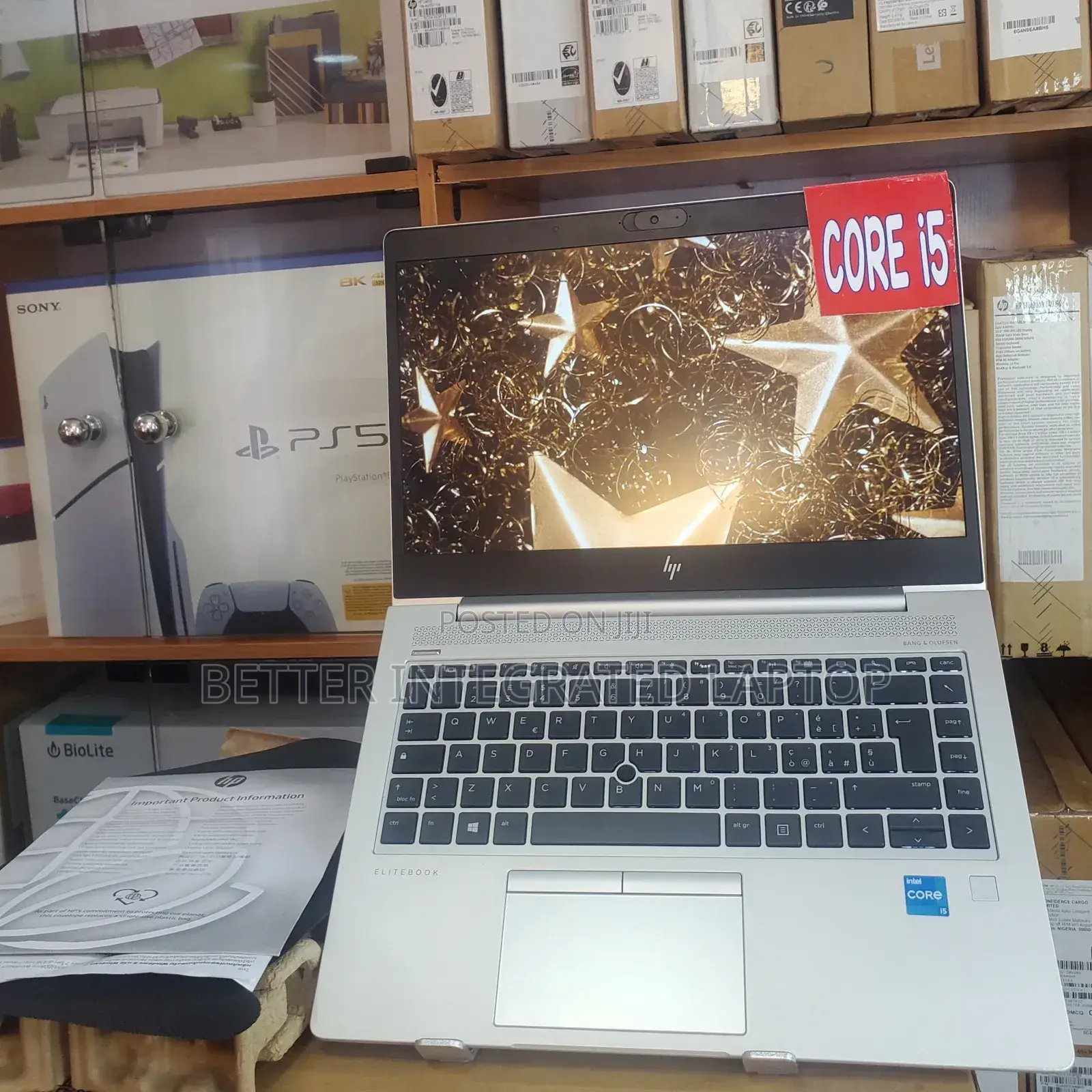 New Laptop HP ProBook 6540B 8GB Intel Core i5 SSD 256GB