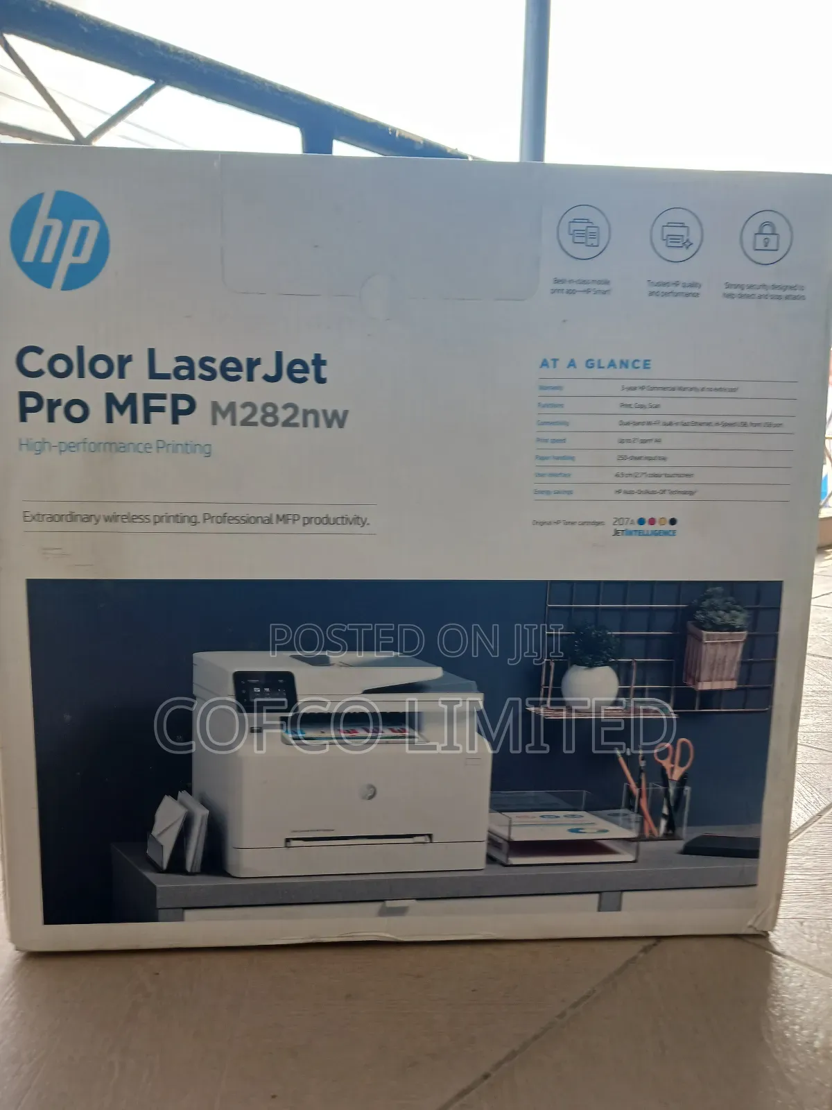 Hp Color Laserjet Pro MFP M282nw Printer.