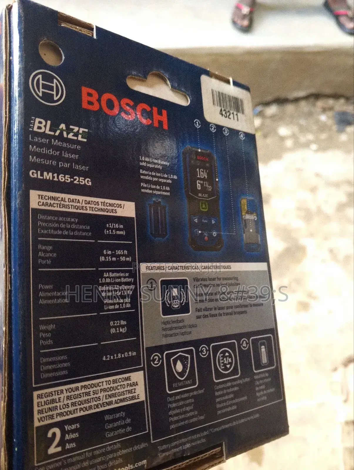 Laser Measure Bosch