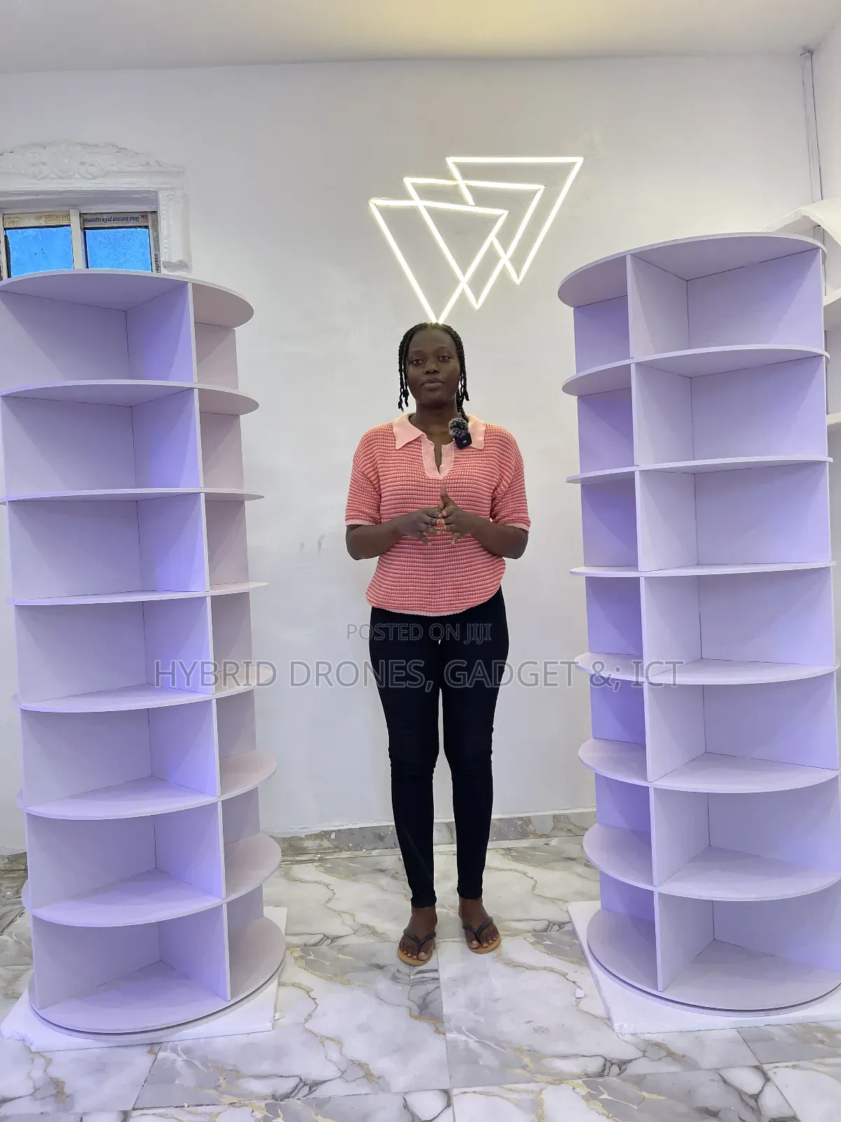7 Layer Rotating Shoe / Bag Rack for Home Business