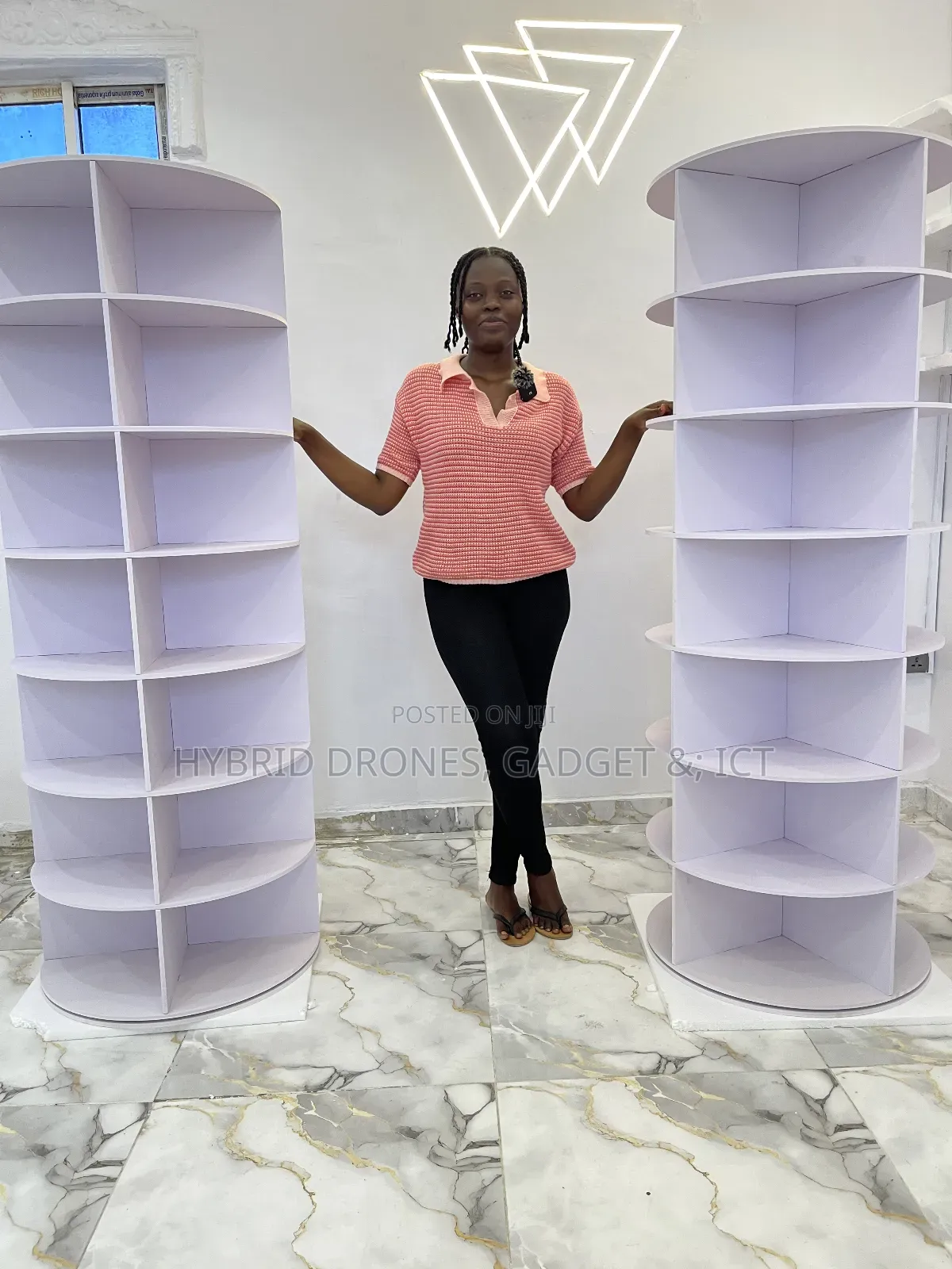 7 Layer Rotating Shoe / Bag Rack for Home Business