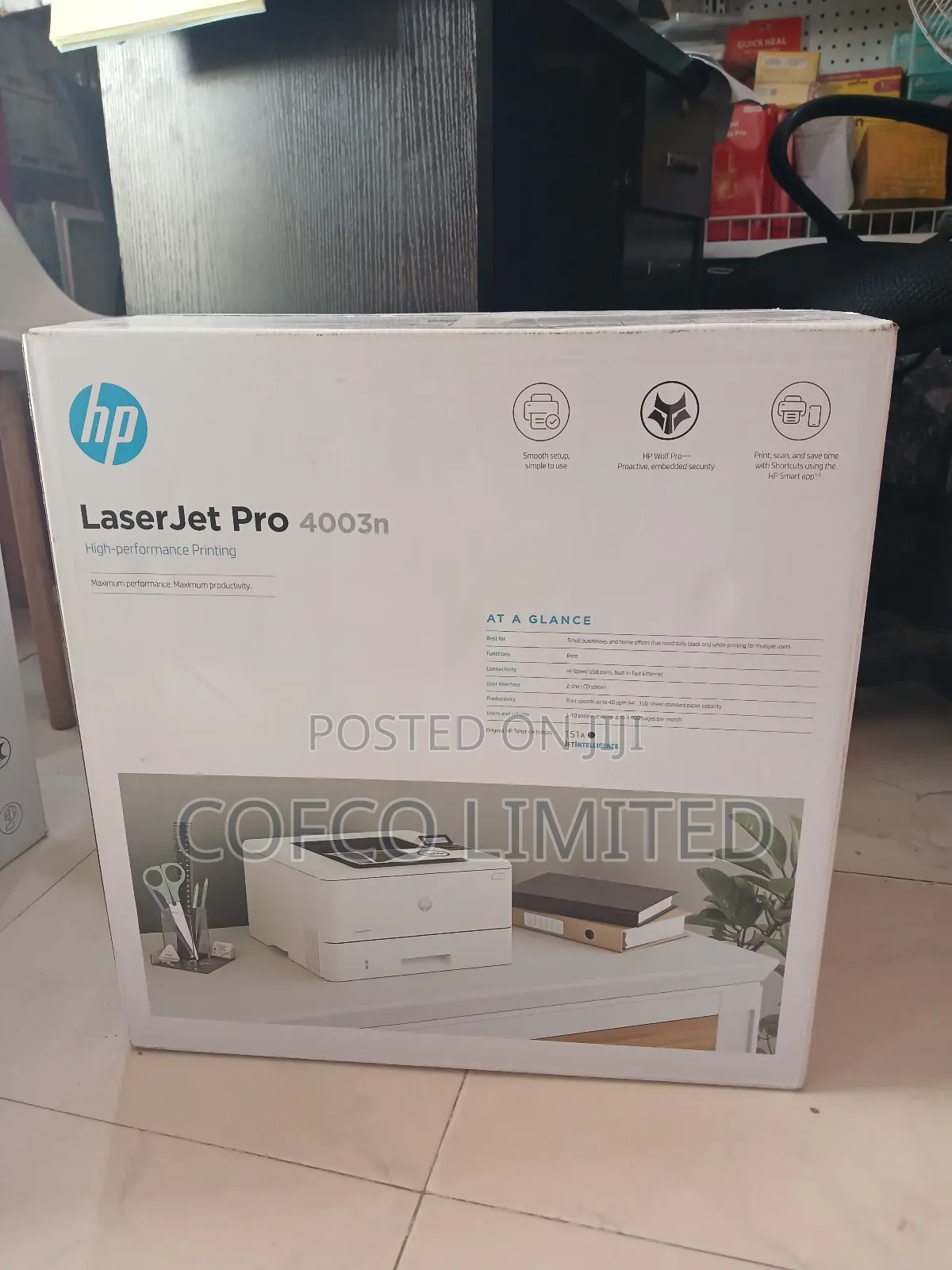 Hp Laserjet Pro 4003n Printer