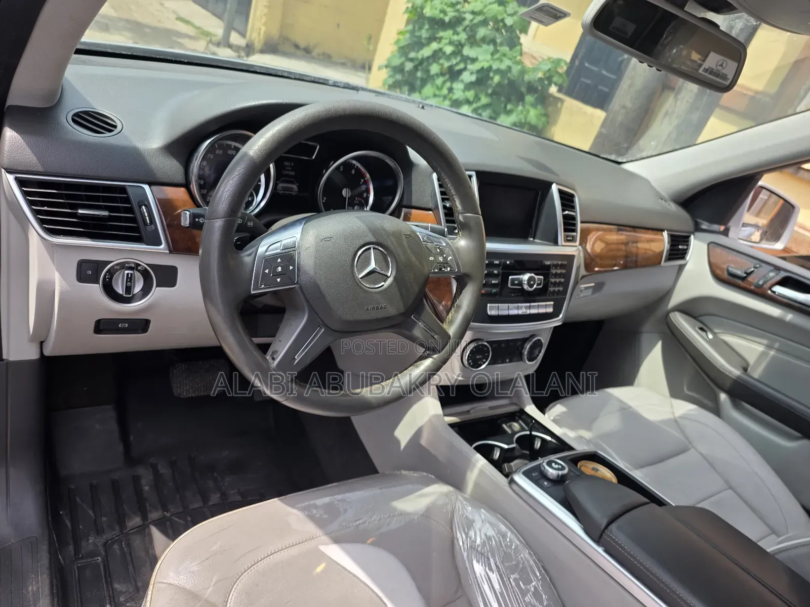 Mercedes-Benz M Class 2014 Silver